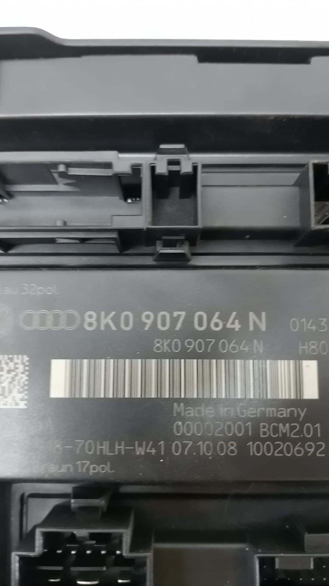 Modulo electronico AUDI A4 BERLINA (8E)