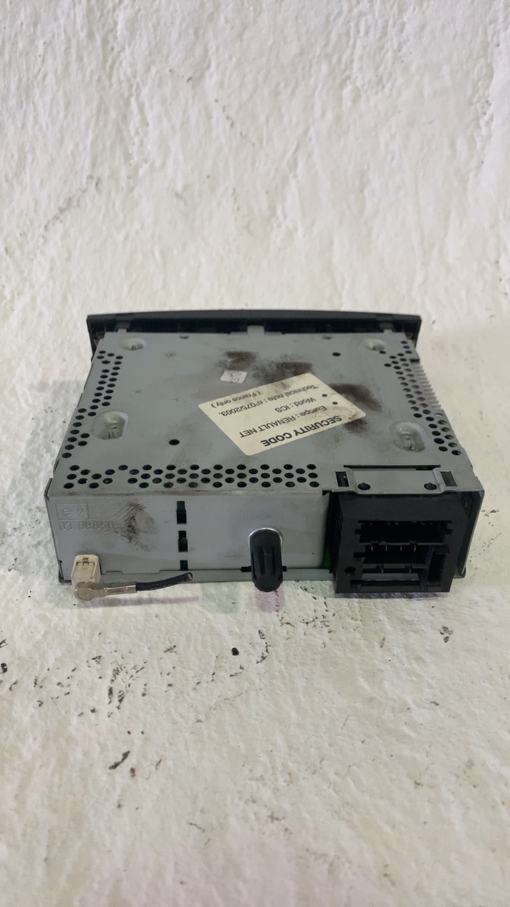 Sistema audio / radio cd RENAULT CLIO III 2
