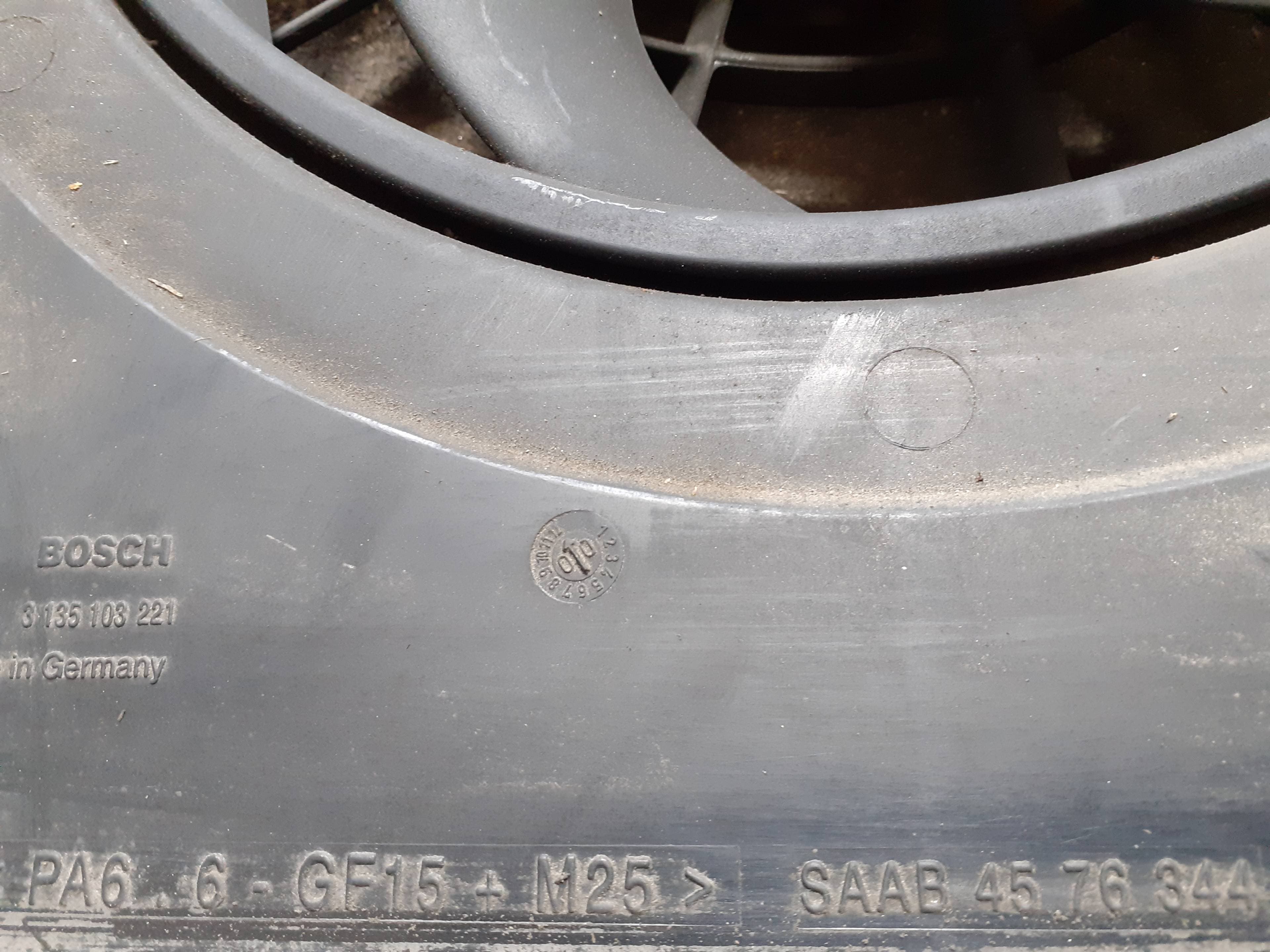 Electroventilador SAAB 9-5 SEDÁN 2