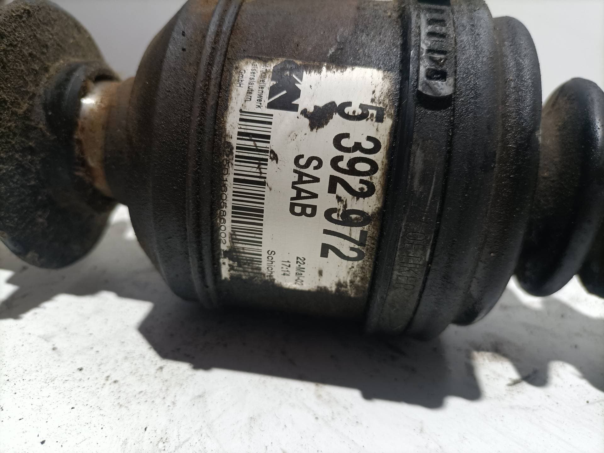 Transmision delantera derecha SAAB 9-5 SEDÁN 5