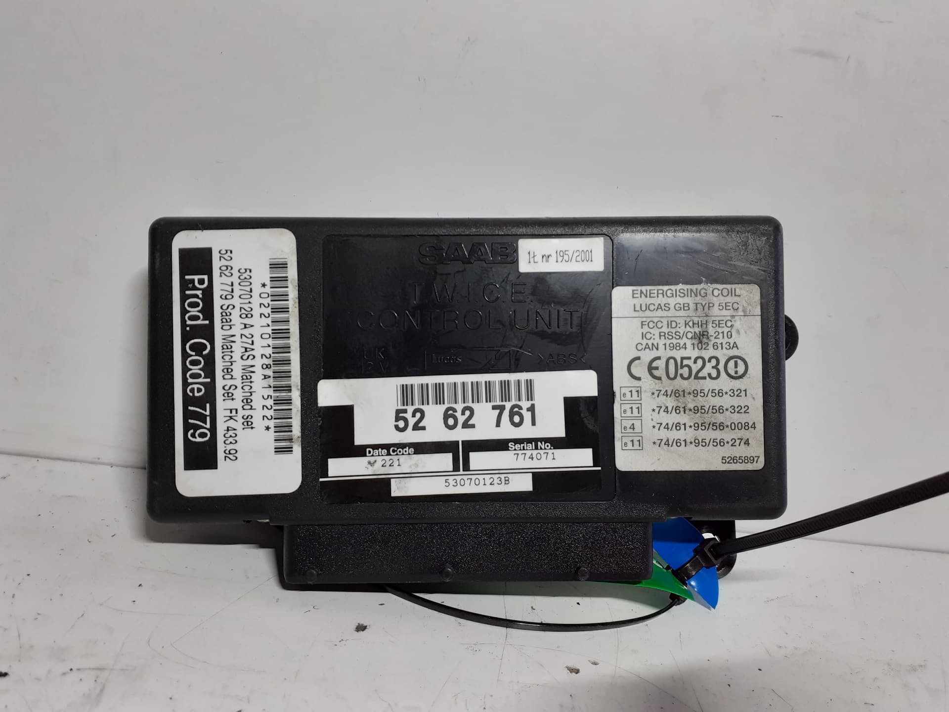 Centralita motor uce SAAB 9-5 SEDÁN 3