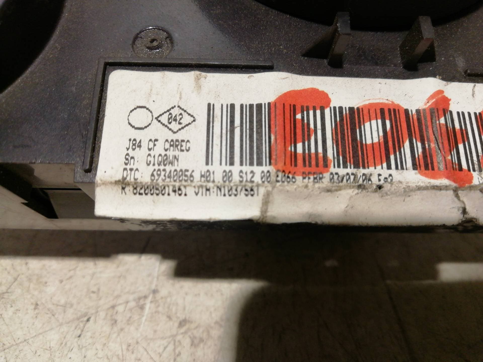 Recambio RENAULT SCENIC II ref. 8200501461 3