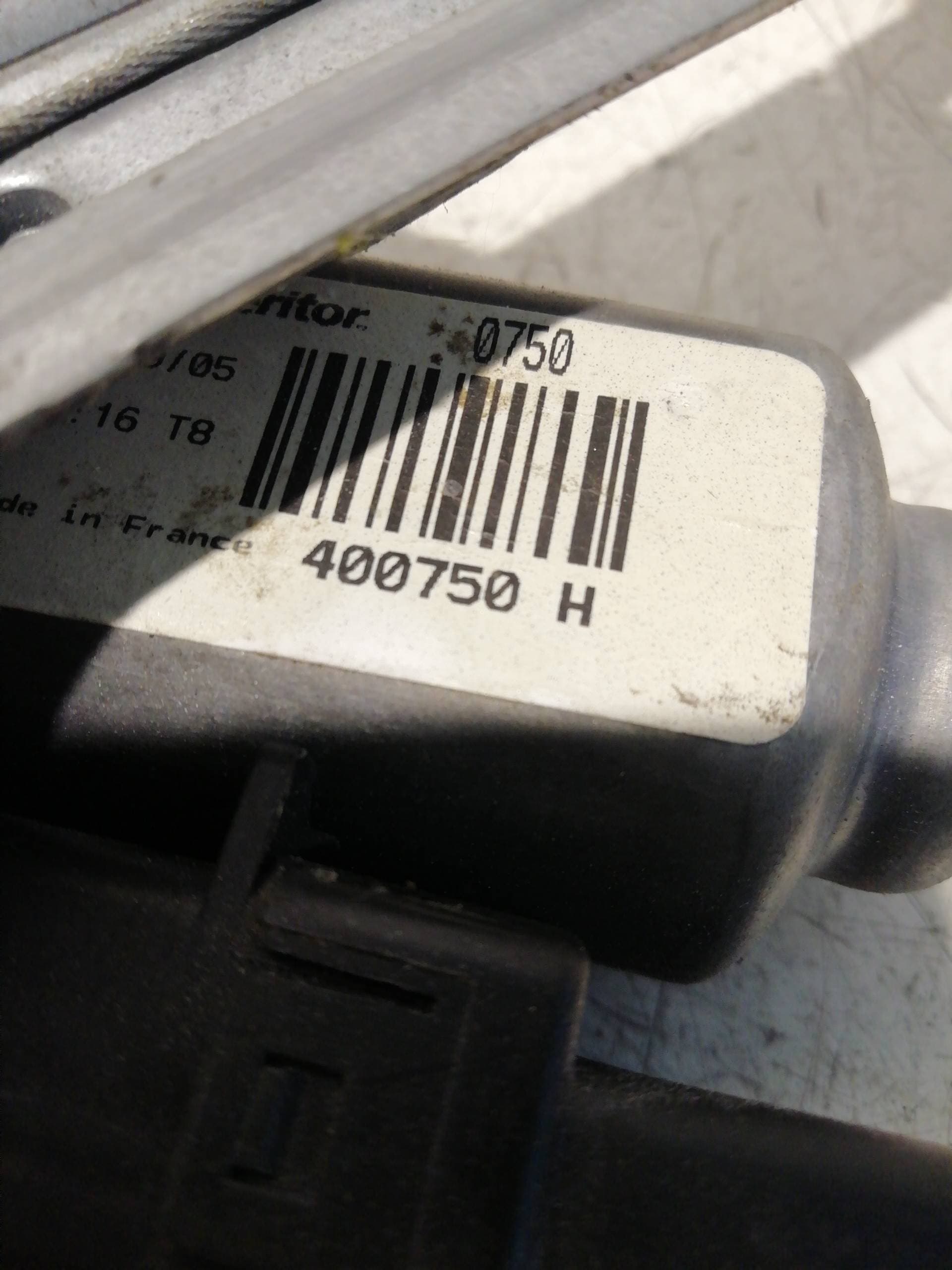 Elevalunas trasero derecho RENAULT SCENIC II 4