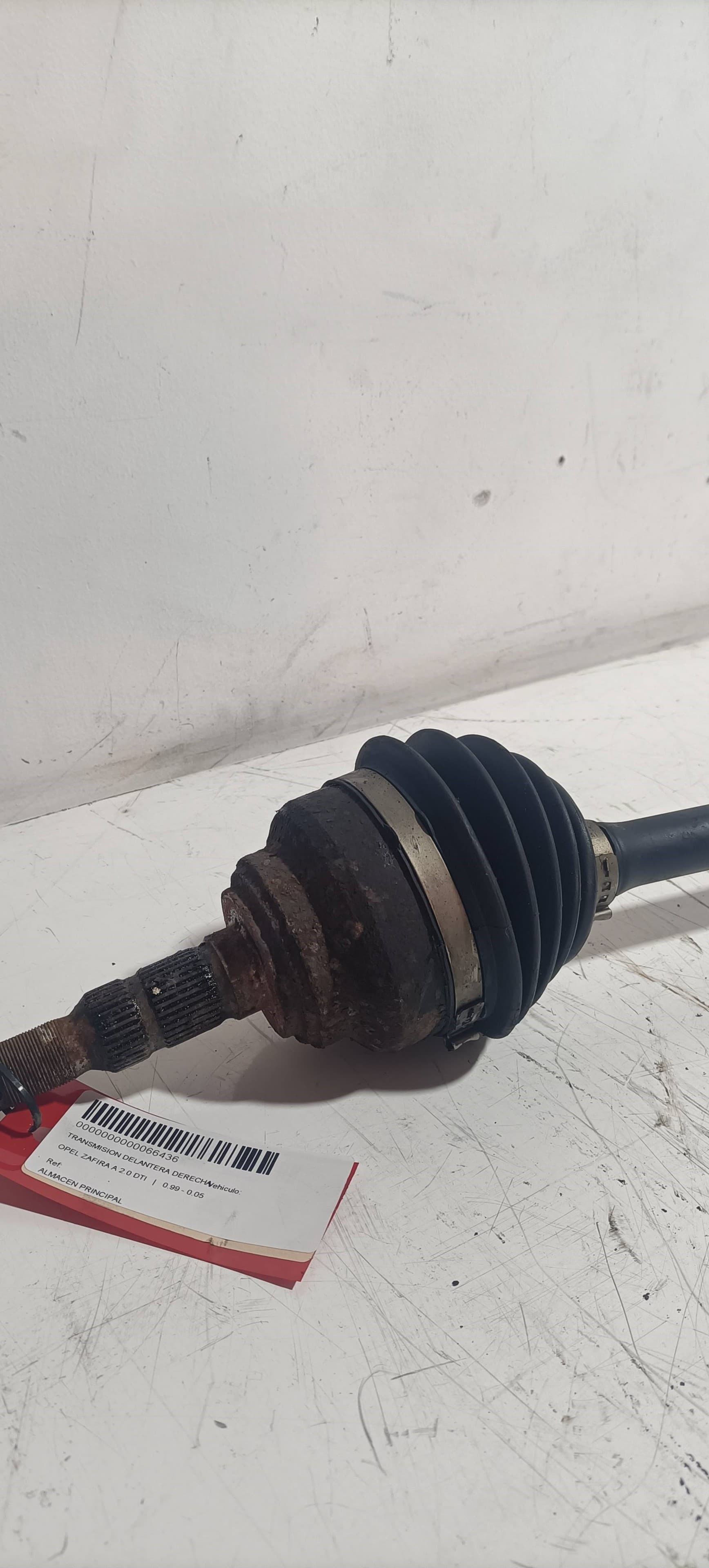 Transmision delantera derecha OPEL ZAFIRA A 2