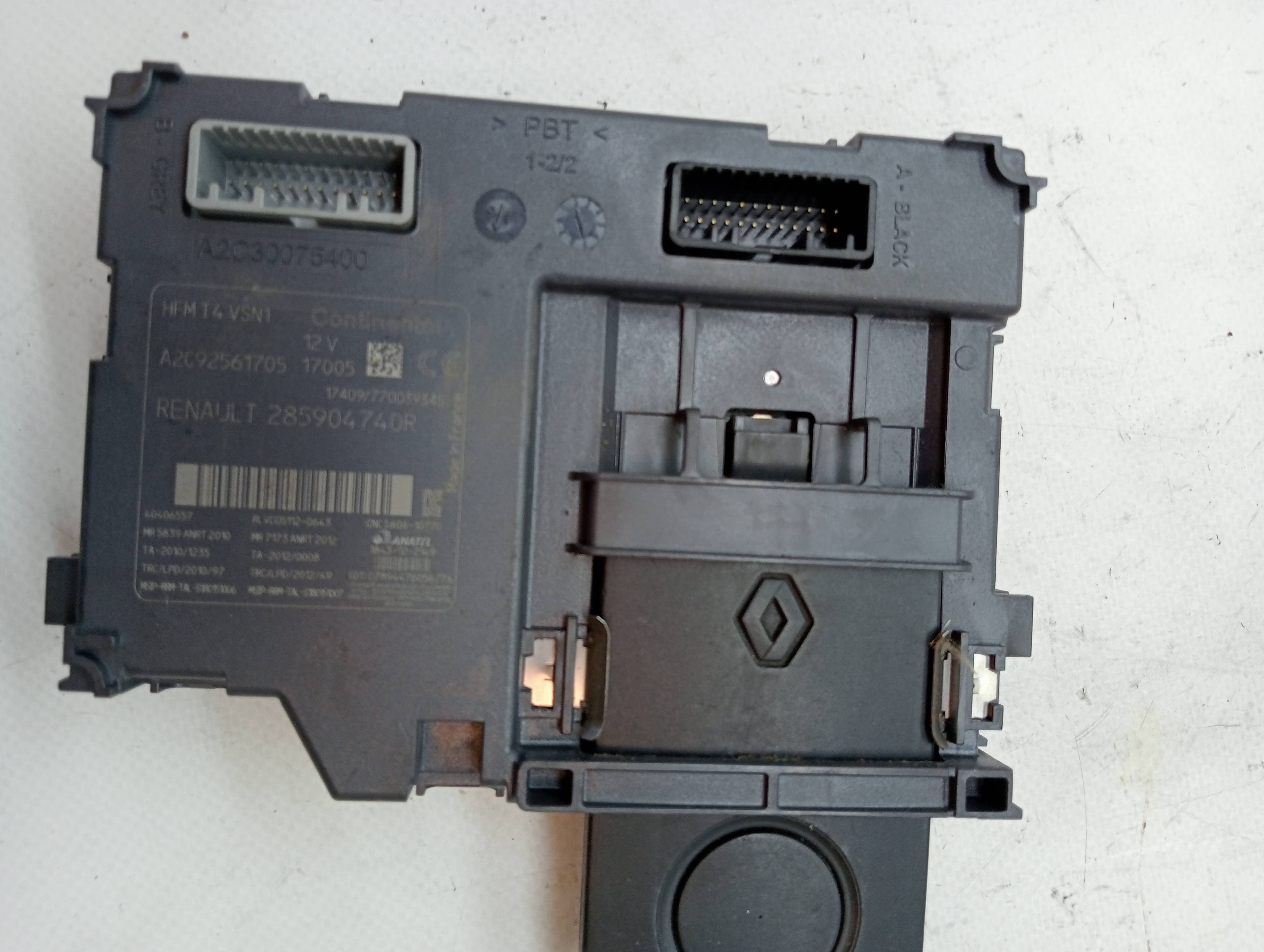 Conmutador de arranque RENAULT CLIO IV 3