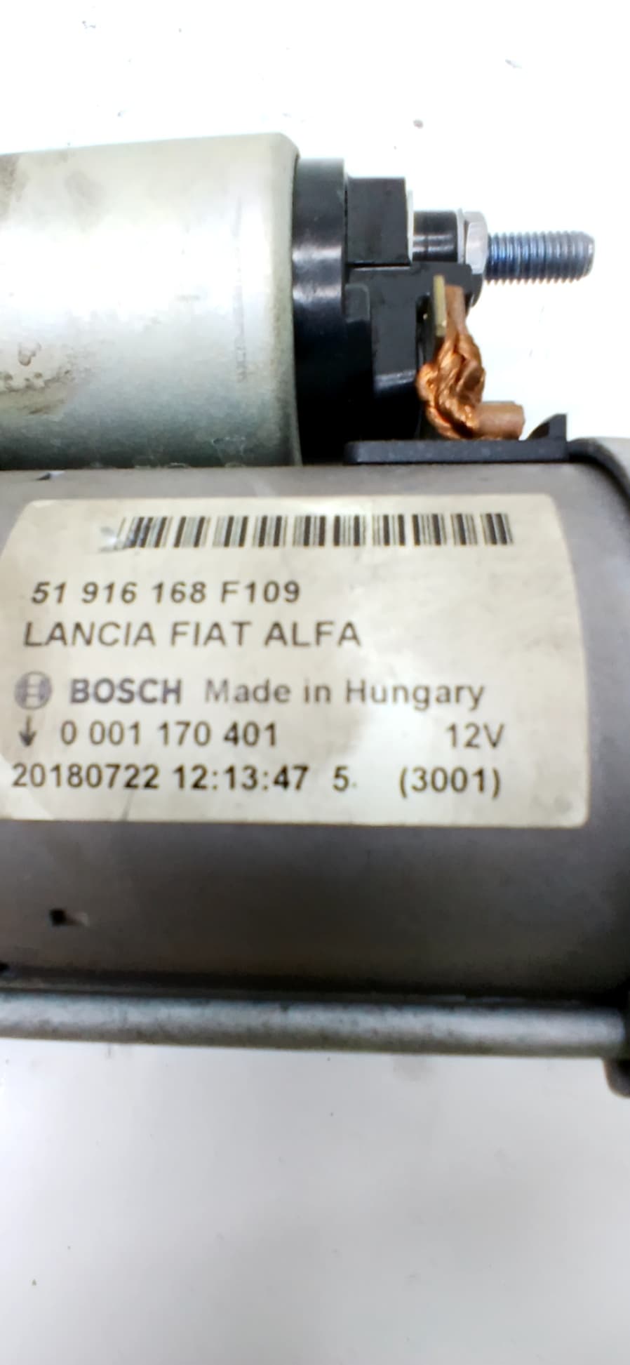 Motor arranque FIAT 500 CABRIO (150) 3