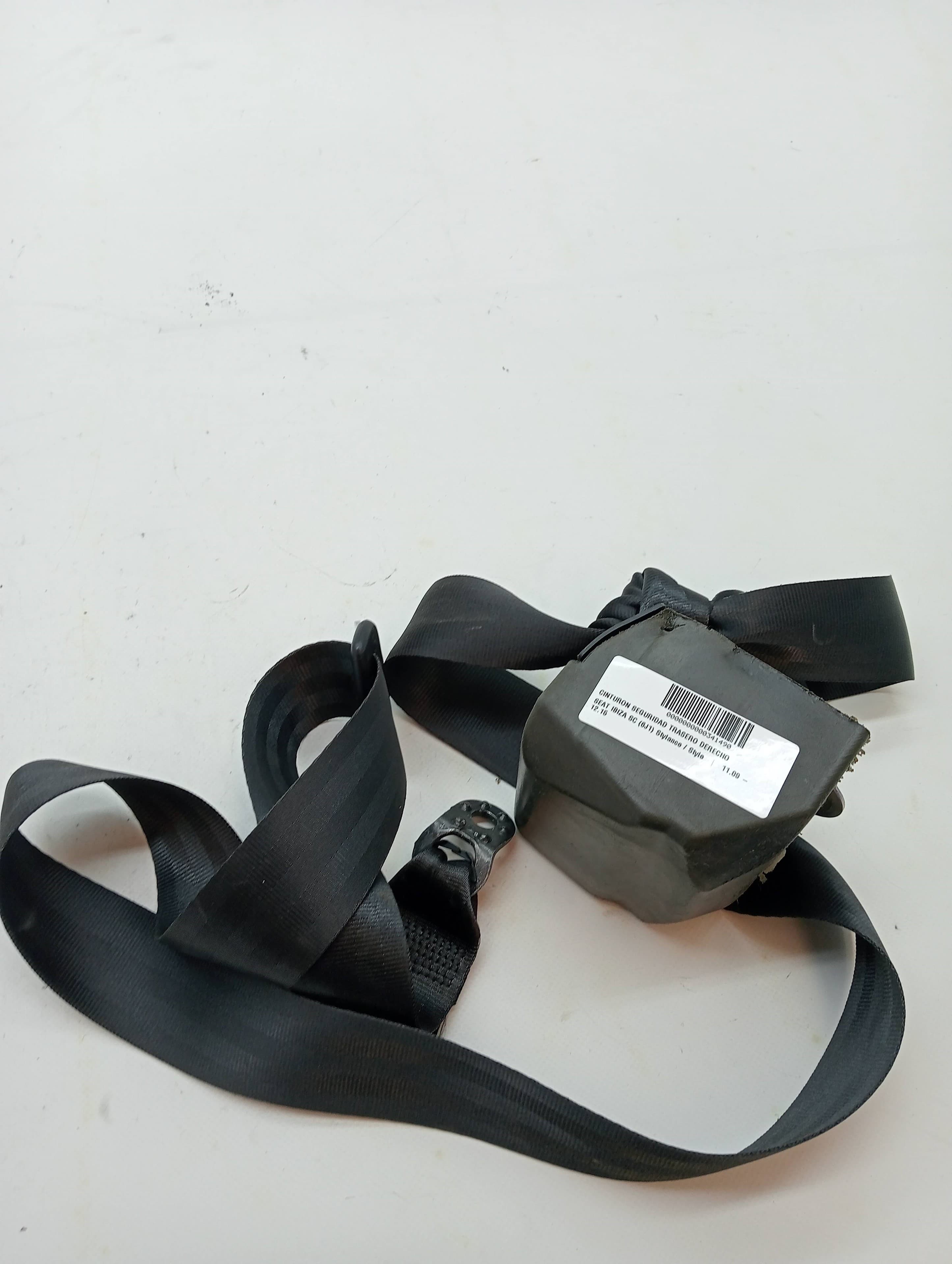 Cinturon seguridad trasero derecho SEAT IBIZA SC (6J1)