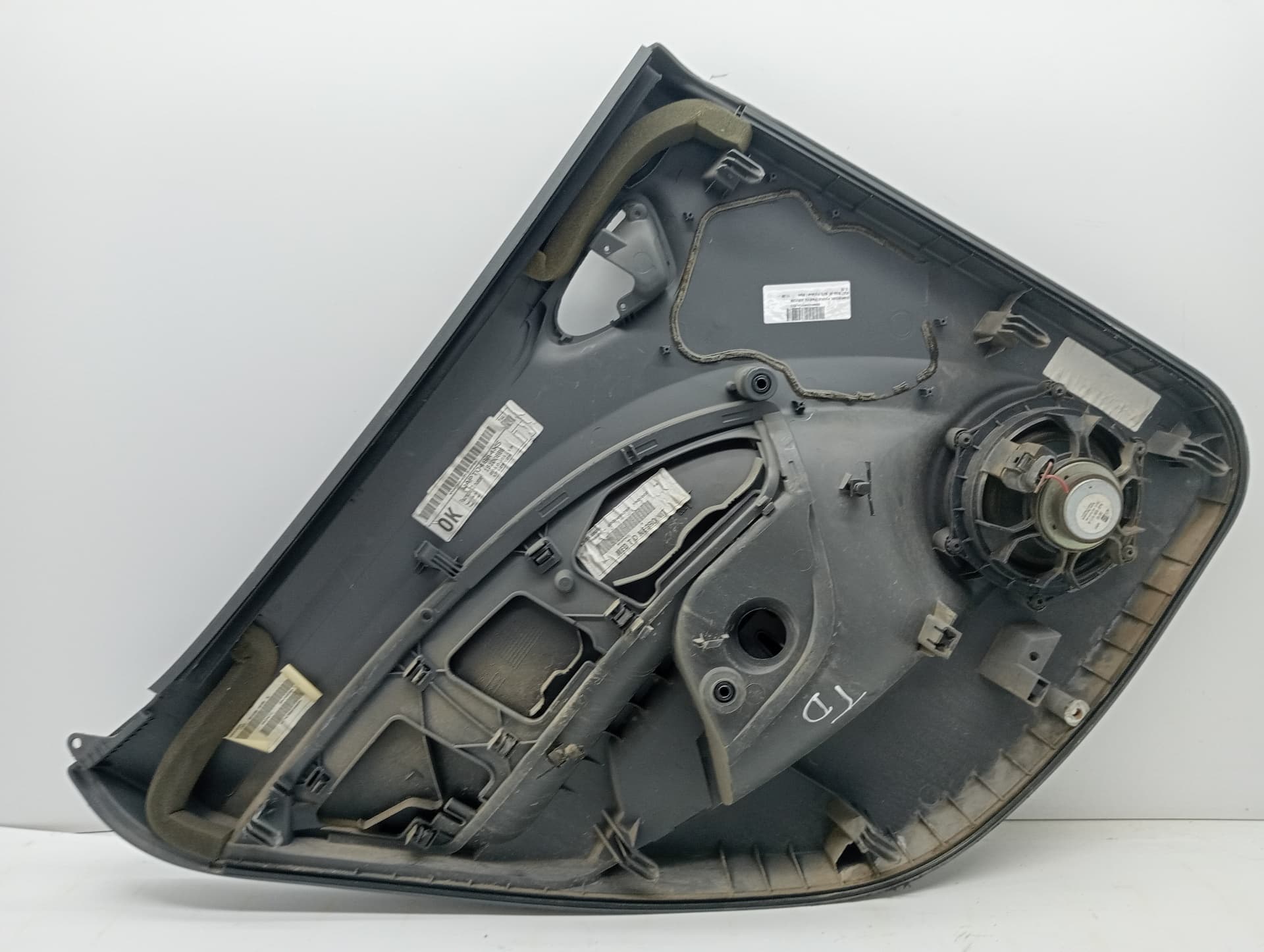 Guarnecido puerta trasera derecha SEAT IBIZA SC (6J1)