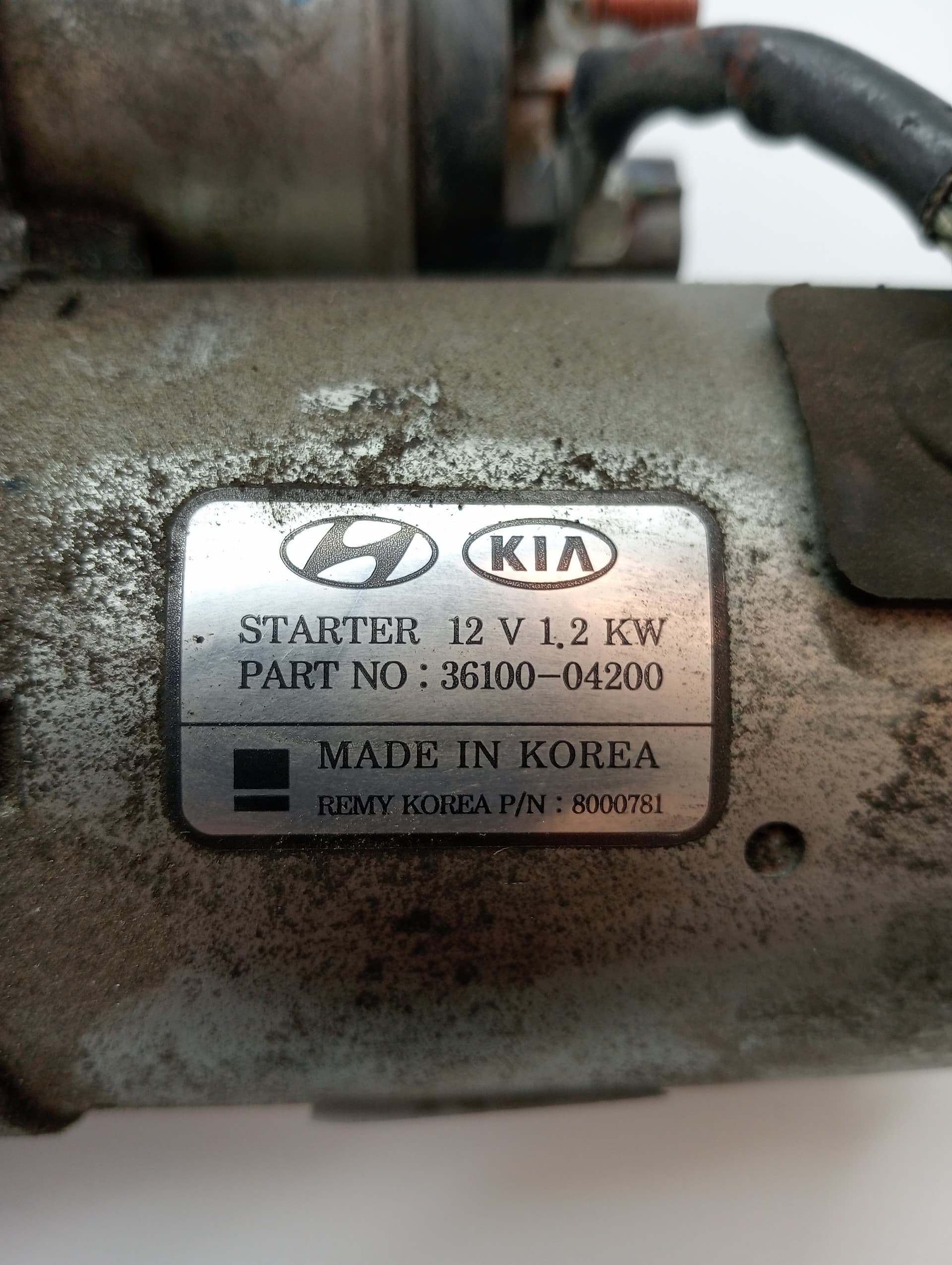 Motor arranque KIA STONIC 2