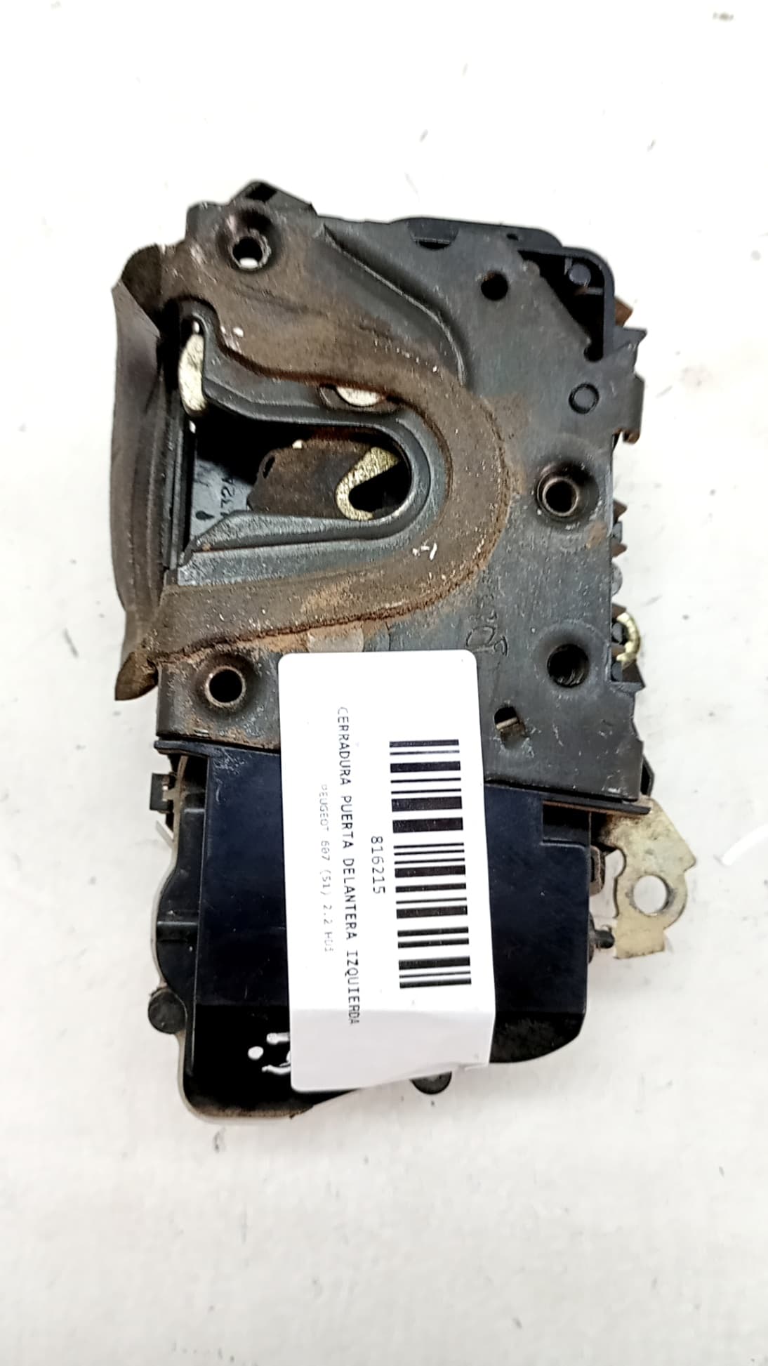 Cerradura puerta delantera izquierda PEUGEOT 607 (S1) 2