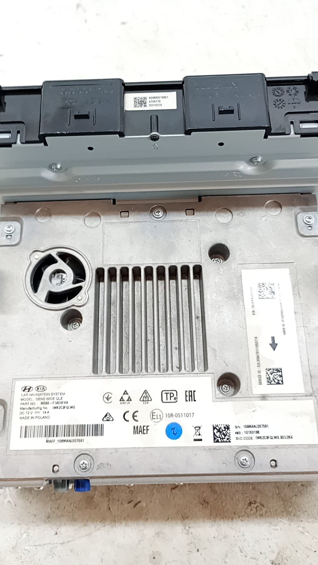 Pantalla multifuncion KIA SPORTAGE 3