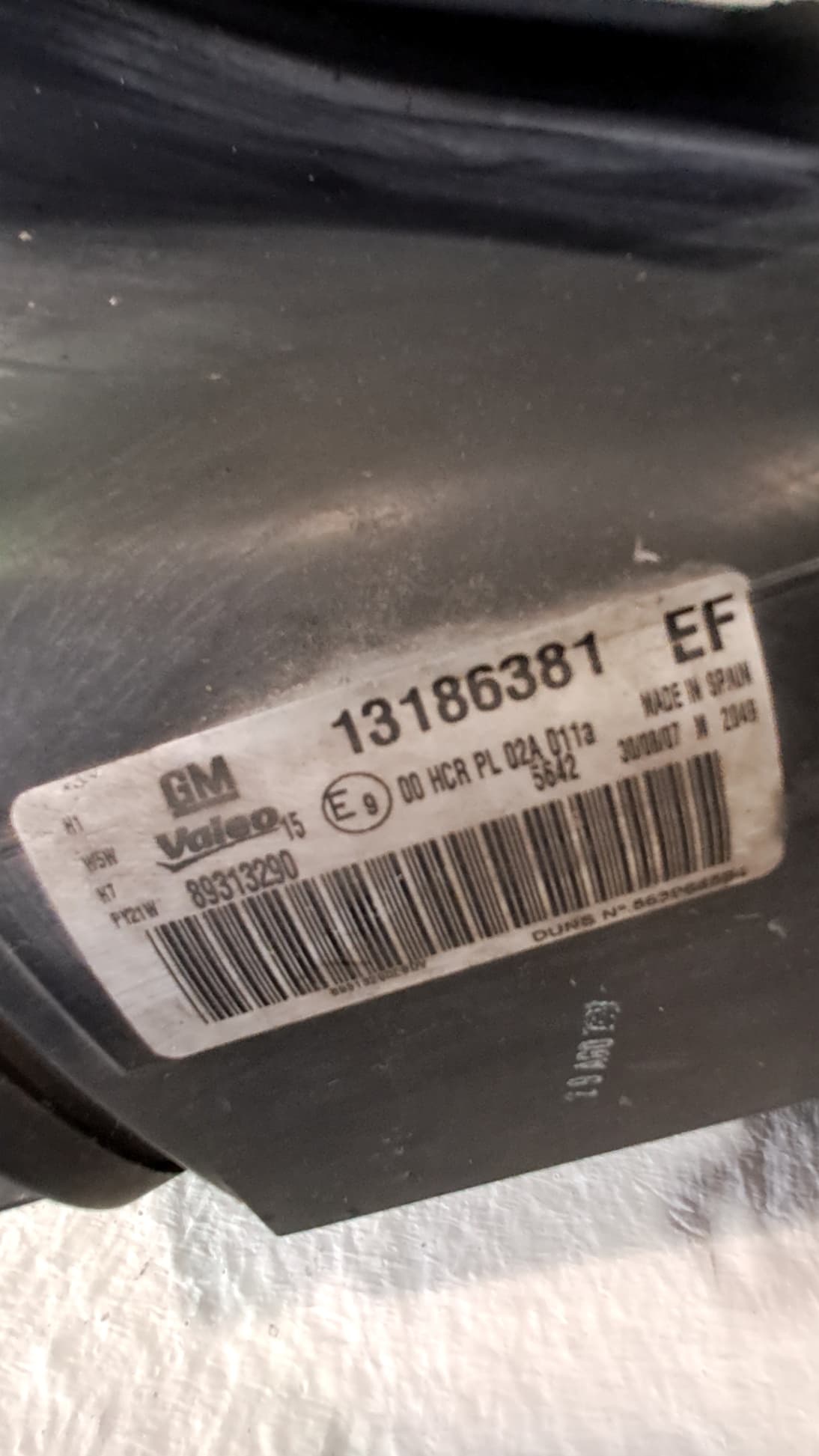 Recambio OPEL CORSA D ref. 13186381 2