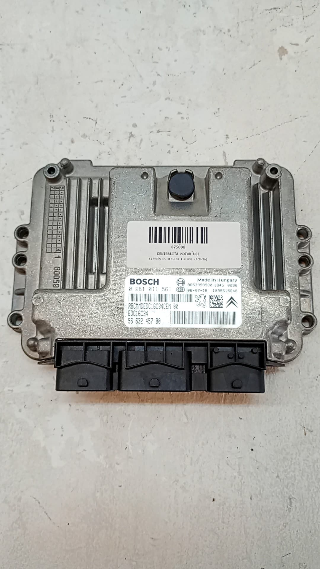 Centralita motor uce CITROEN C5 BERLINA