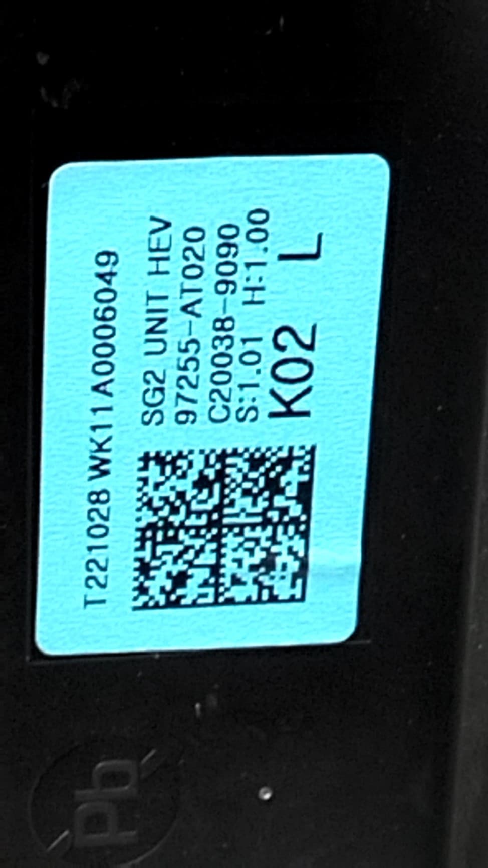 Recambio KIA NIRO ref. 97205AT030 5