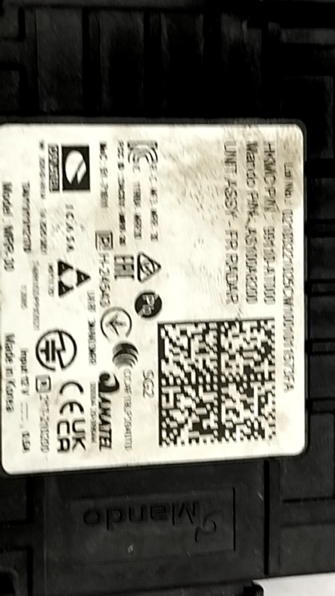 Sensor airbag KIA NIRO 2