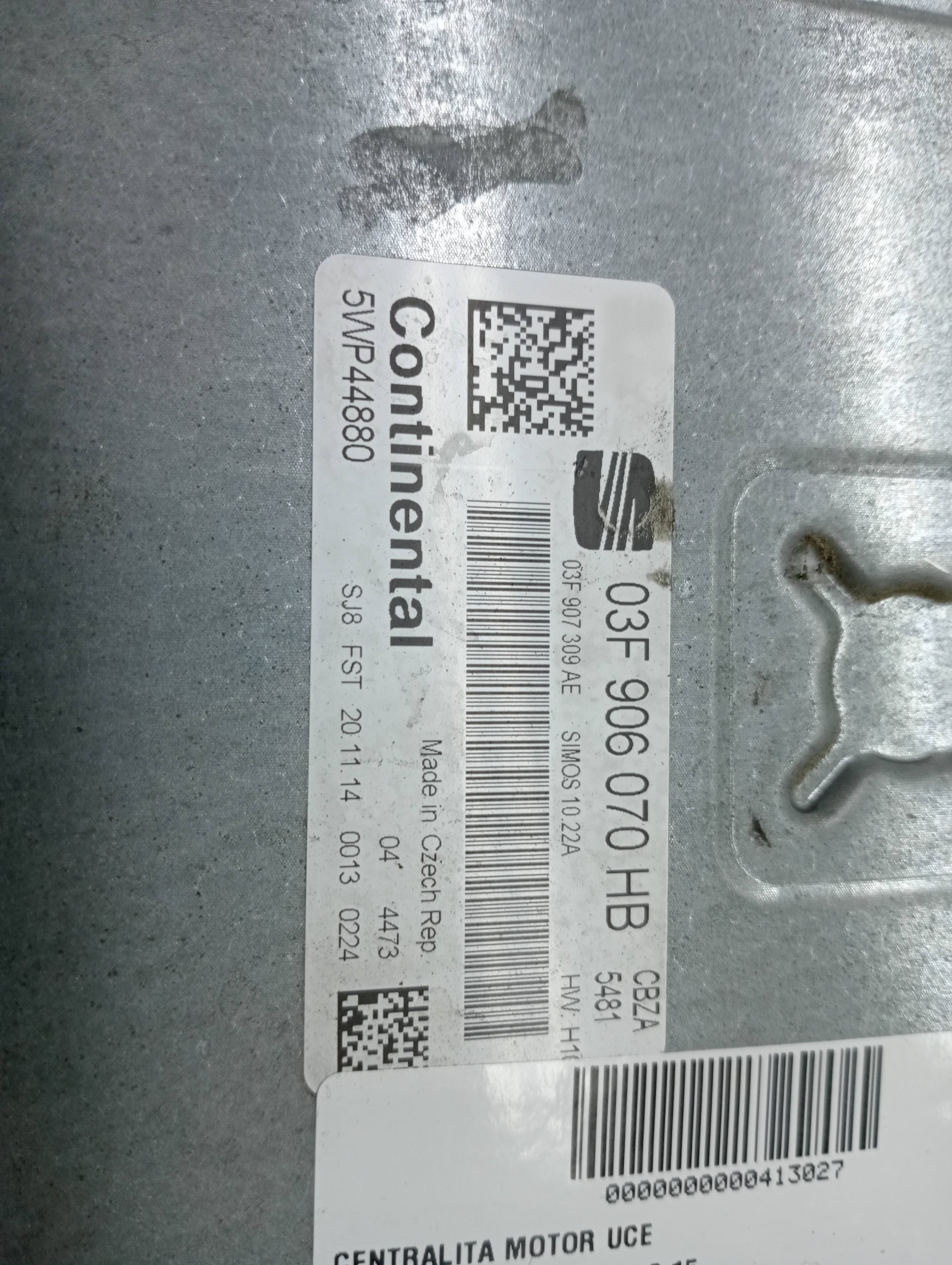 Centralita motor uce SEAT IBIZA (6P1) 3