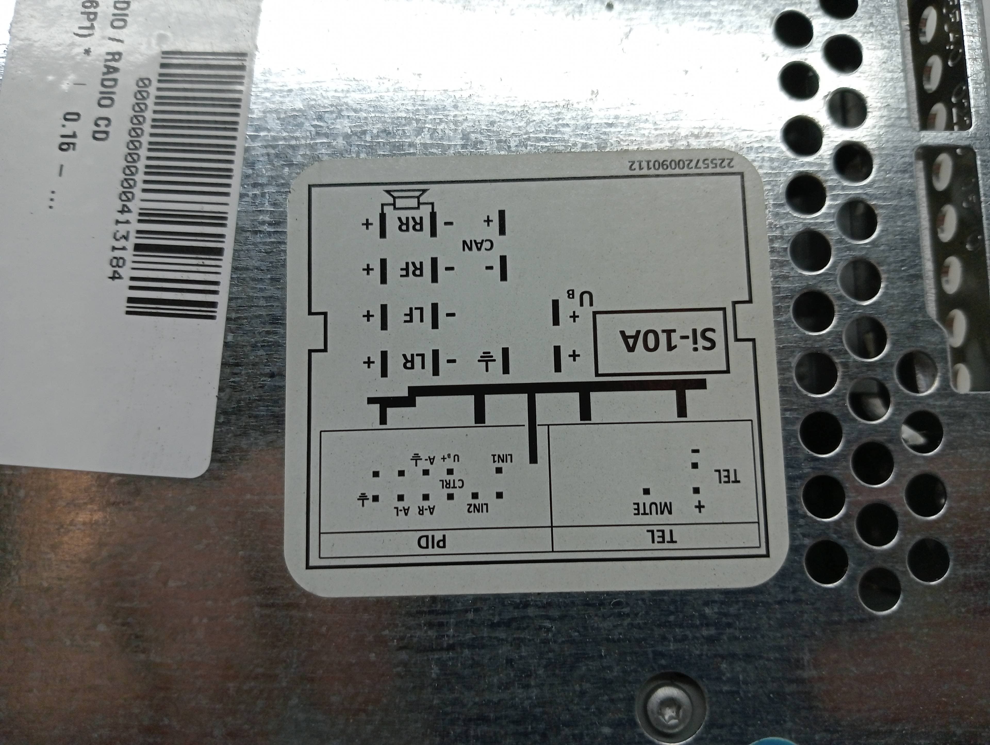 Sistema audio / radio cd SEAT IBIZA (6P1) 4