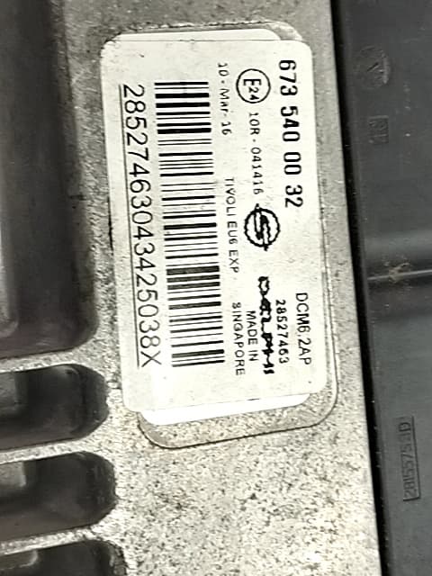 Centralita motor uce SSANGYONG TIVOLI 3