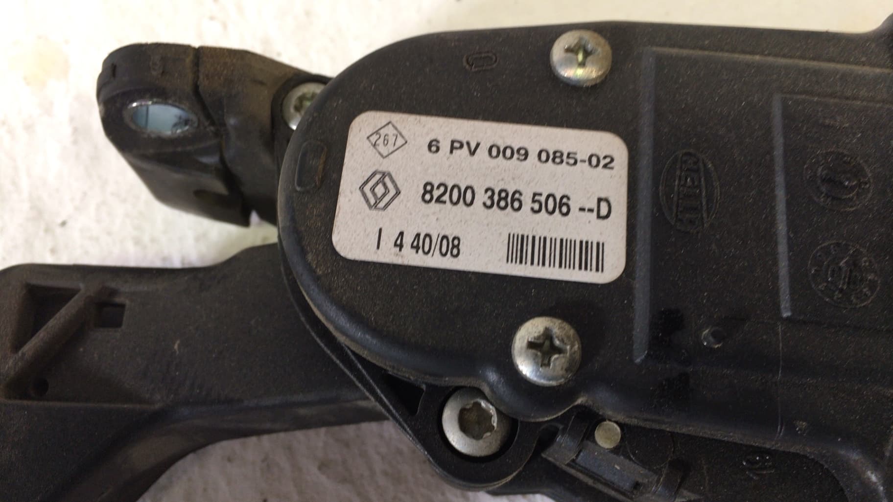 Pedal acelerador DACIA SANDERO 2