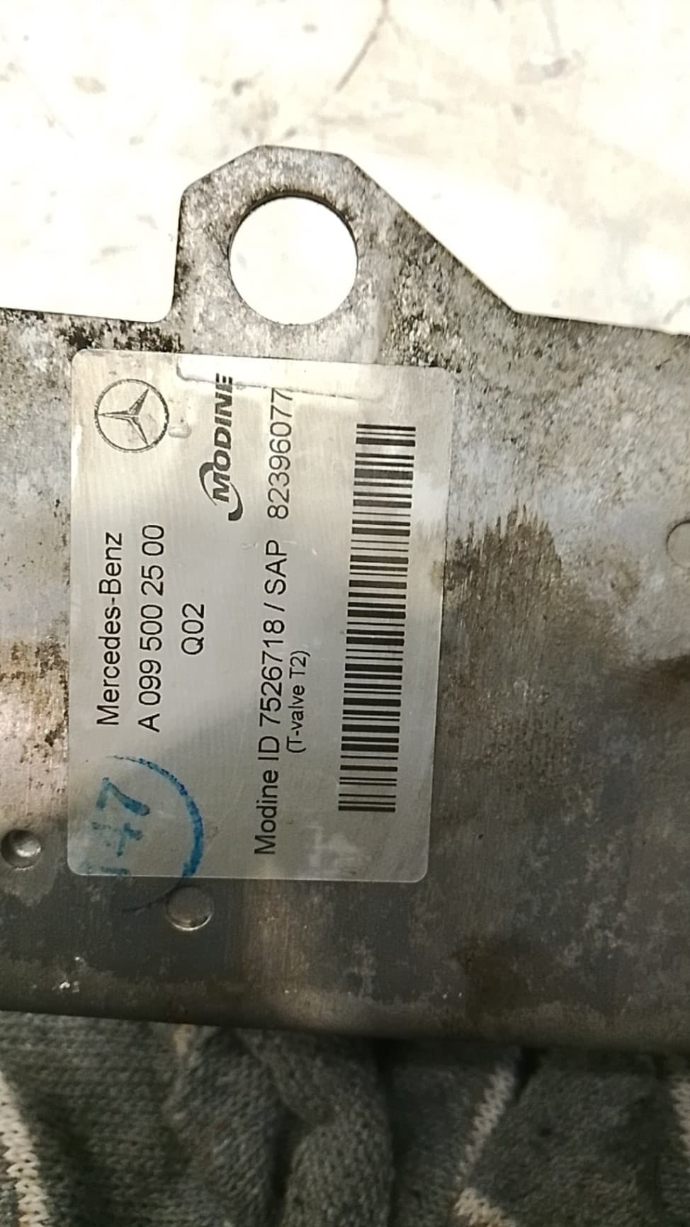 Radiador aceite MERCEDES-BENZ C-CLASS 2