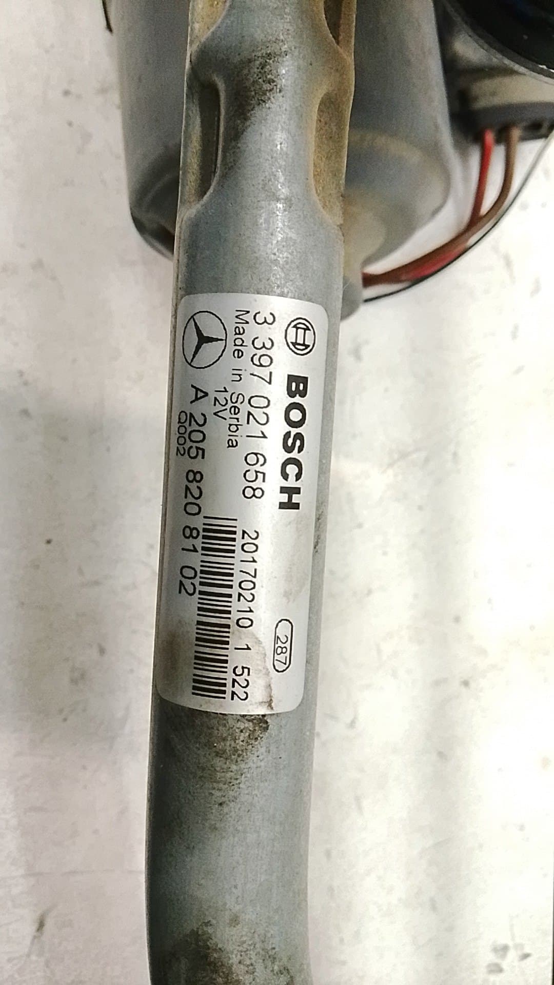 Motor limpia delantero MERCEDES-BENZ C-CLASS 3