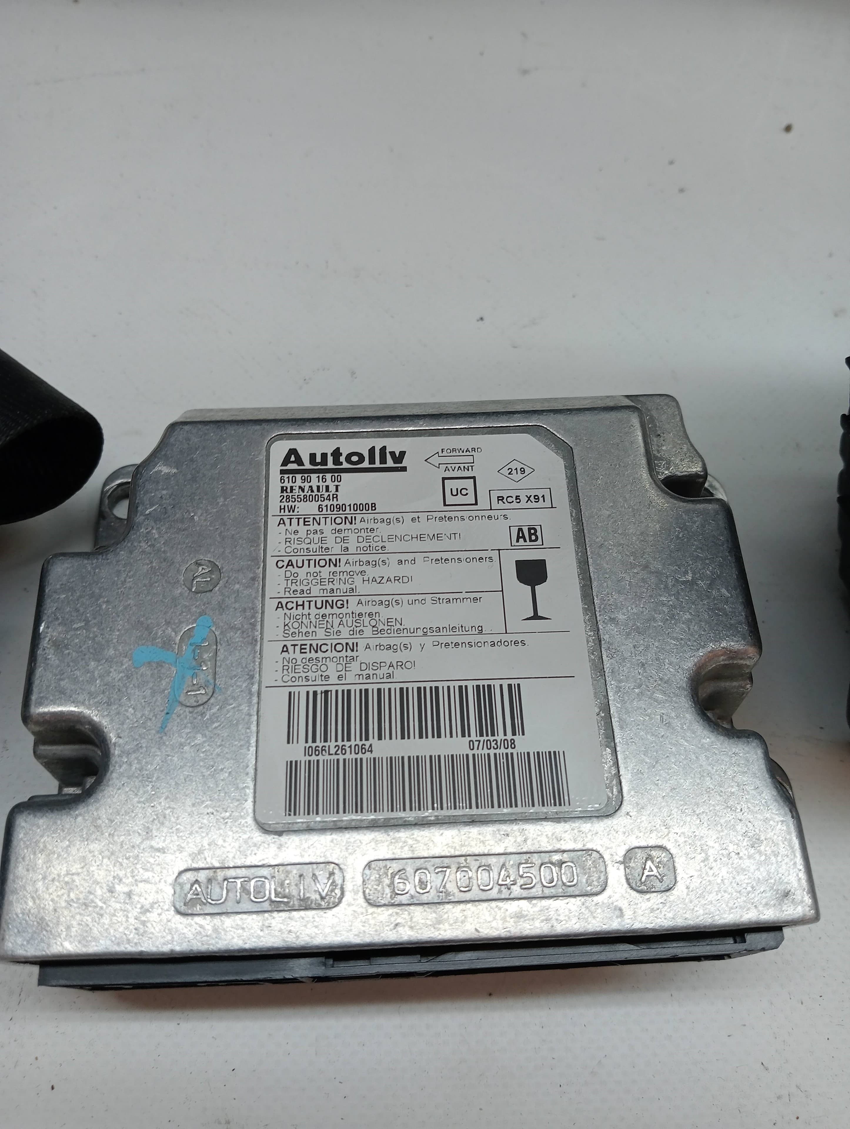 Kit airbag RENAULT LAGUNA III 3