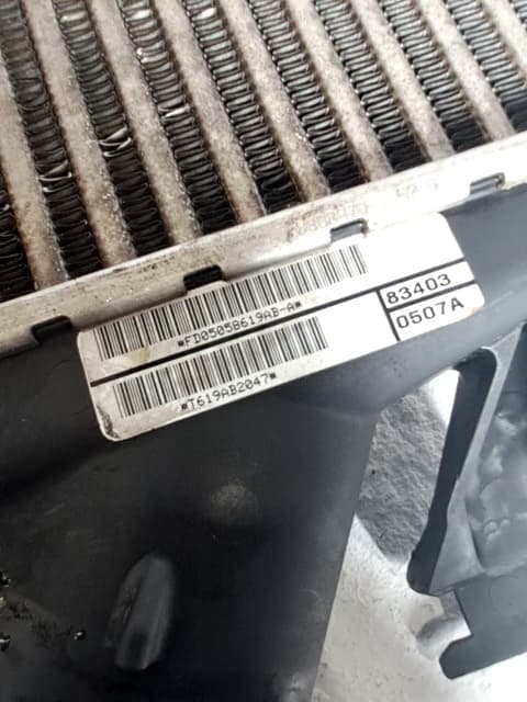 Intercooler CHRYSLER SEBRING (JR) 2