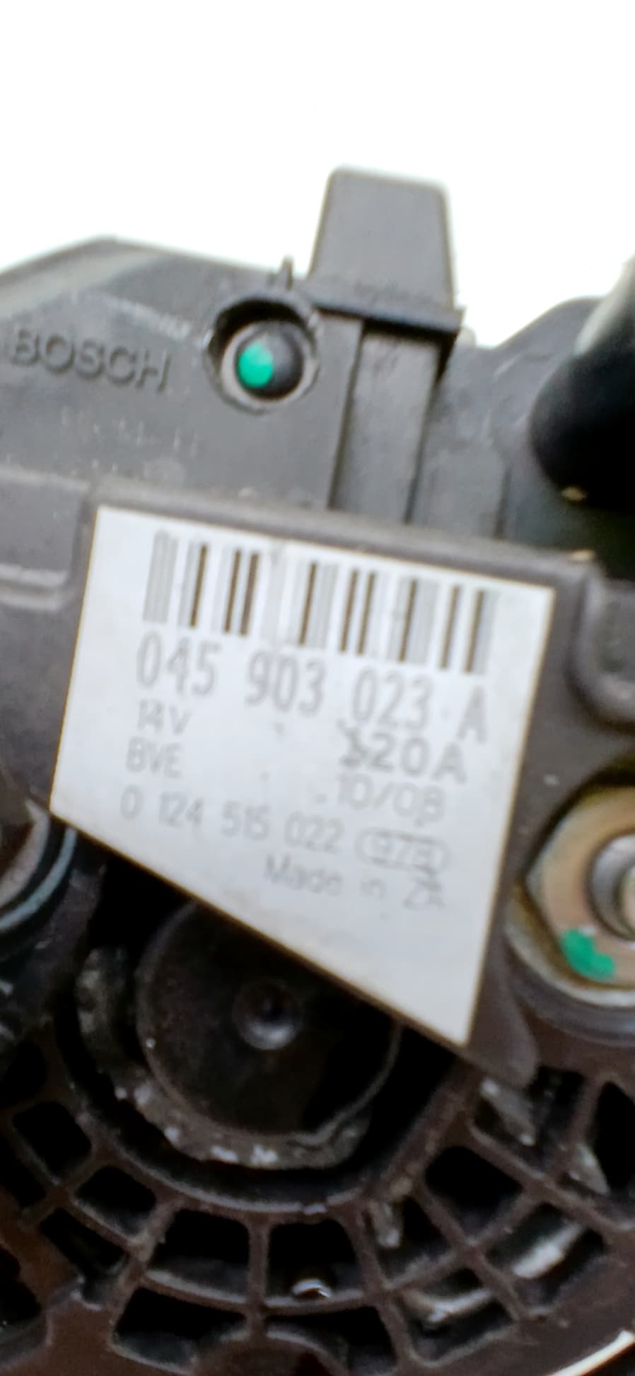 Alternador VOLKSWAGEN POLO (9N1) 2