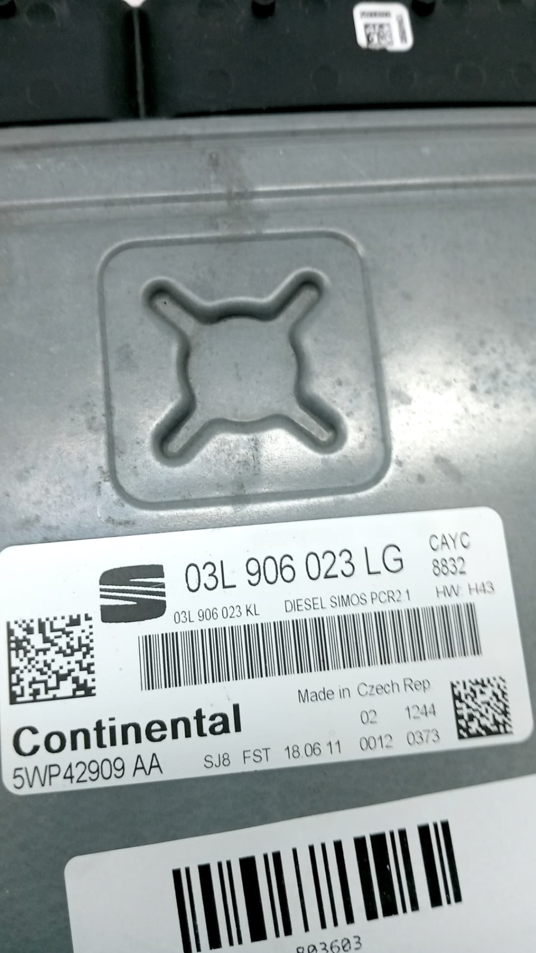 Centralita motor uce SEAT ALTEA (5P1) 2
