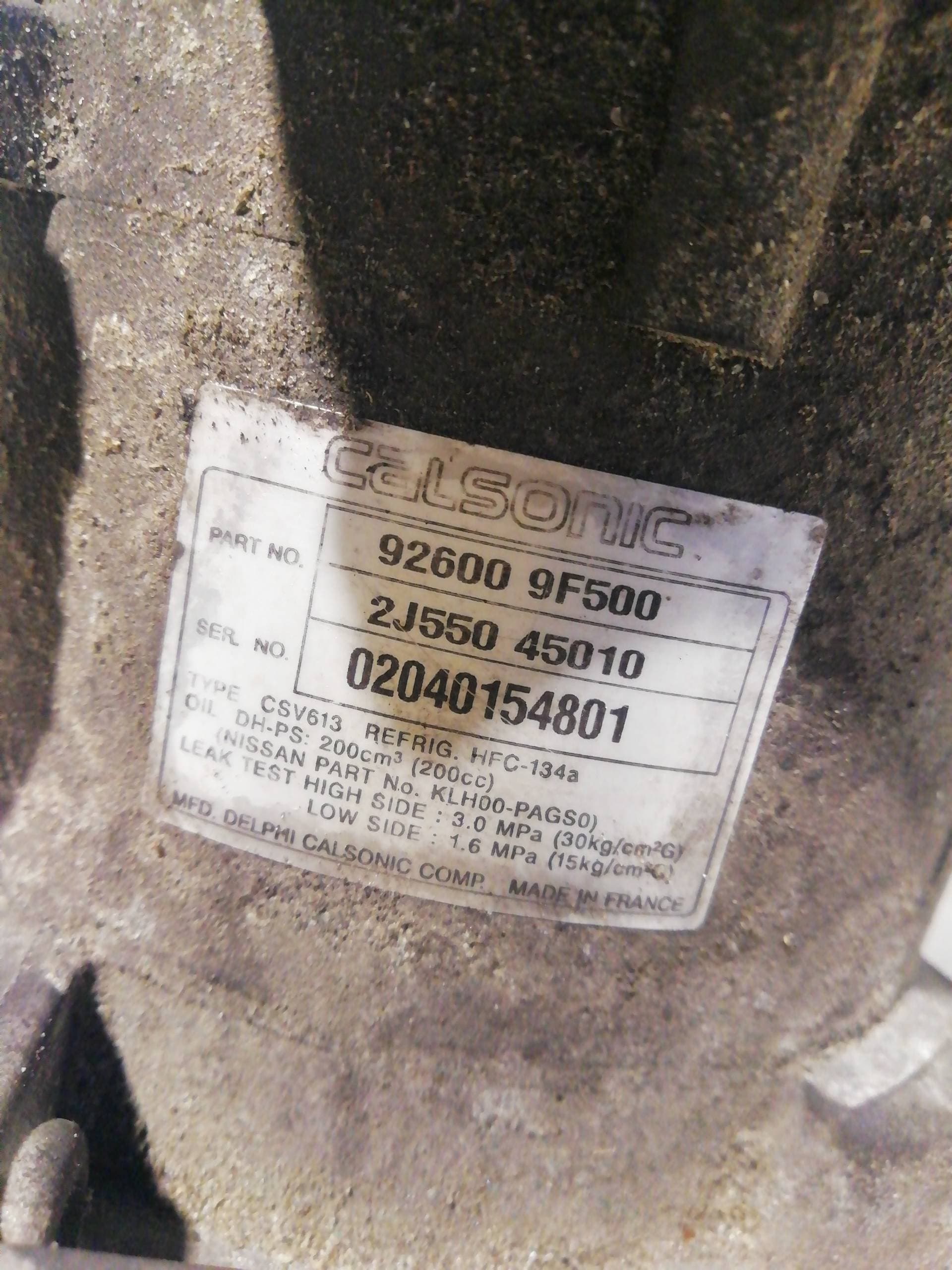 Recambio NISSAN ALMERA TINO (V10M) ref. 926009F500 2