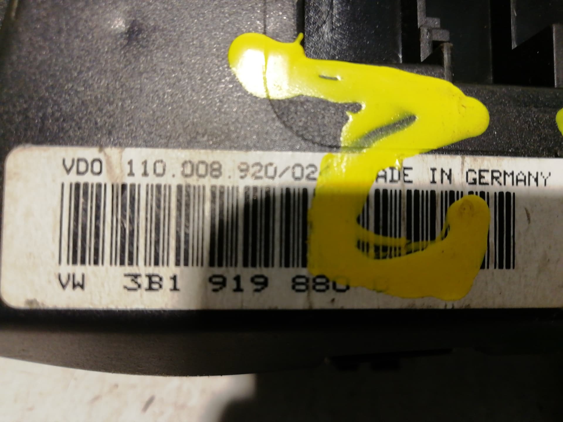 Cuadro instrumentos VOLKSWAGEN PASSAT VARIANT (315) 3