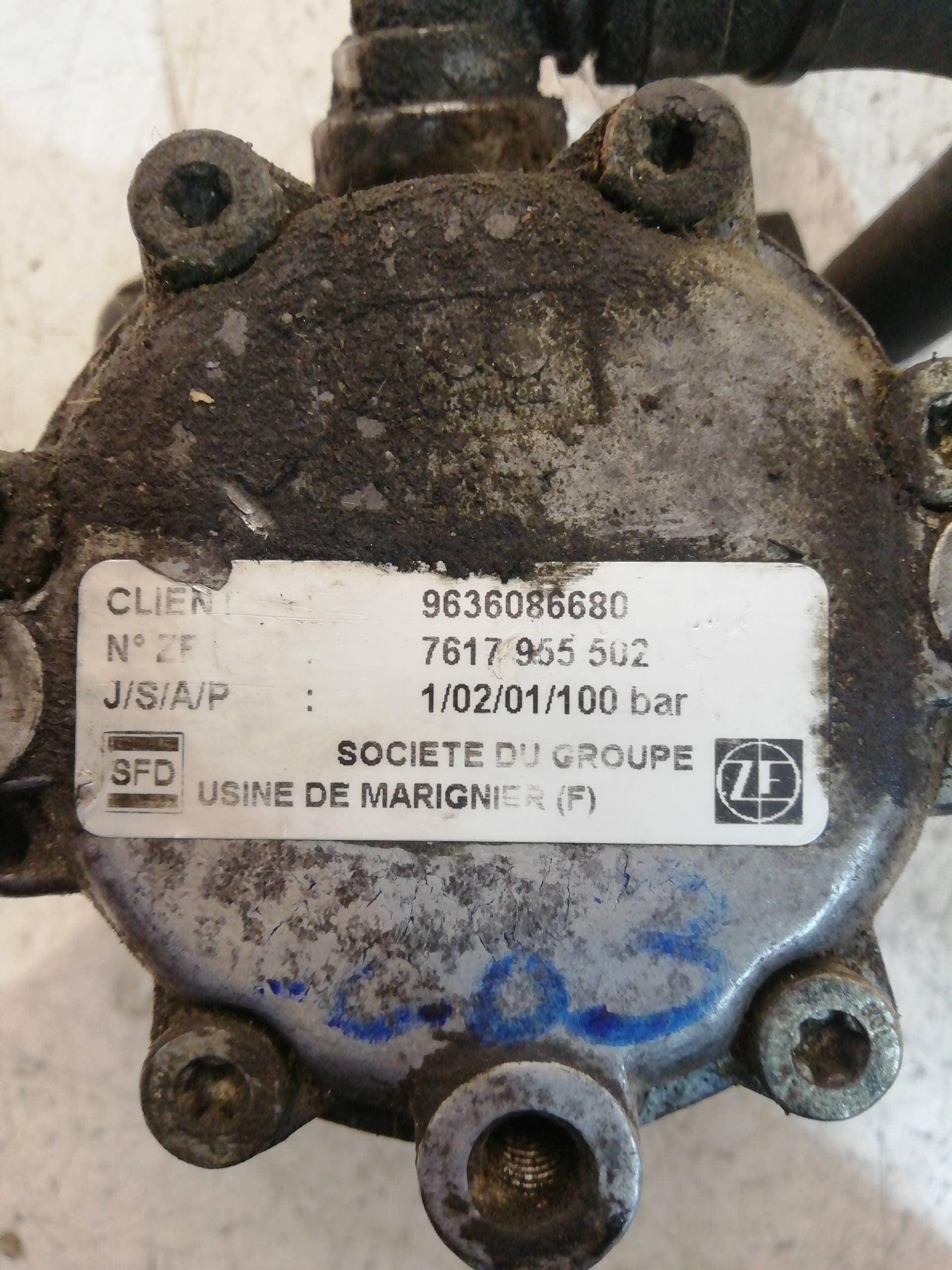 Bomba direccion CITROEN C5 BERLINA 2