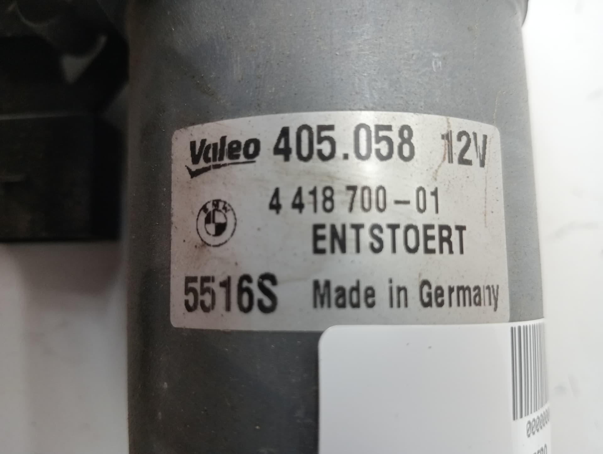 Motor limpia delantero BMW X5 (E70) 3