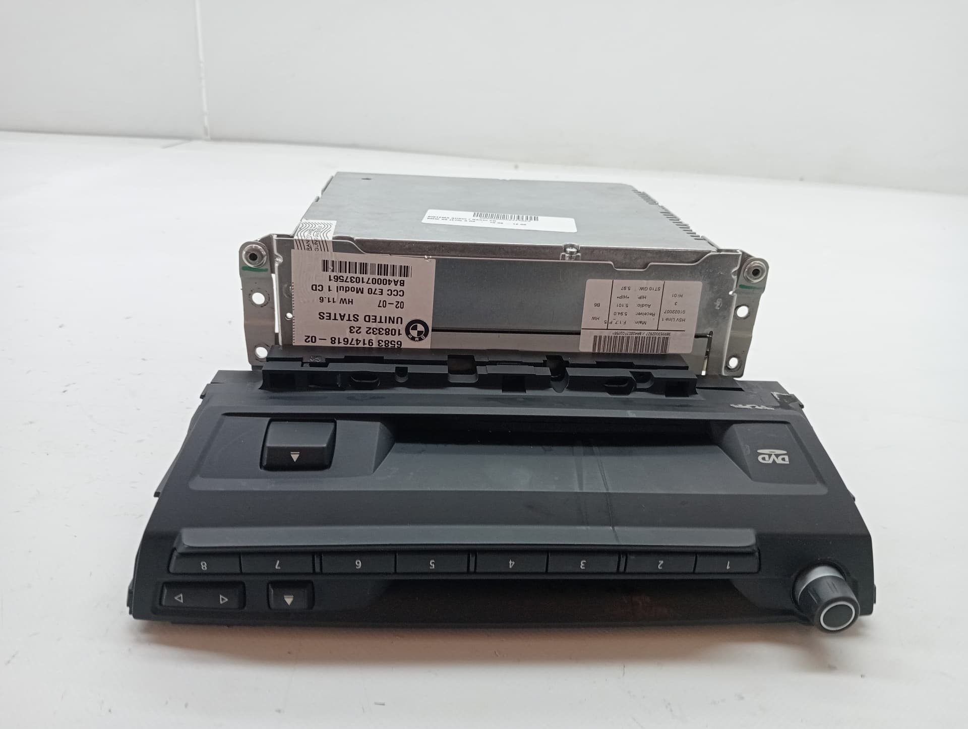 Sistema audio / radio cd BMW X5 (E70)