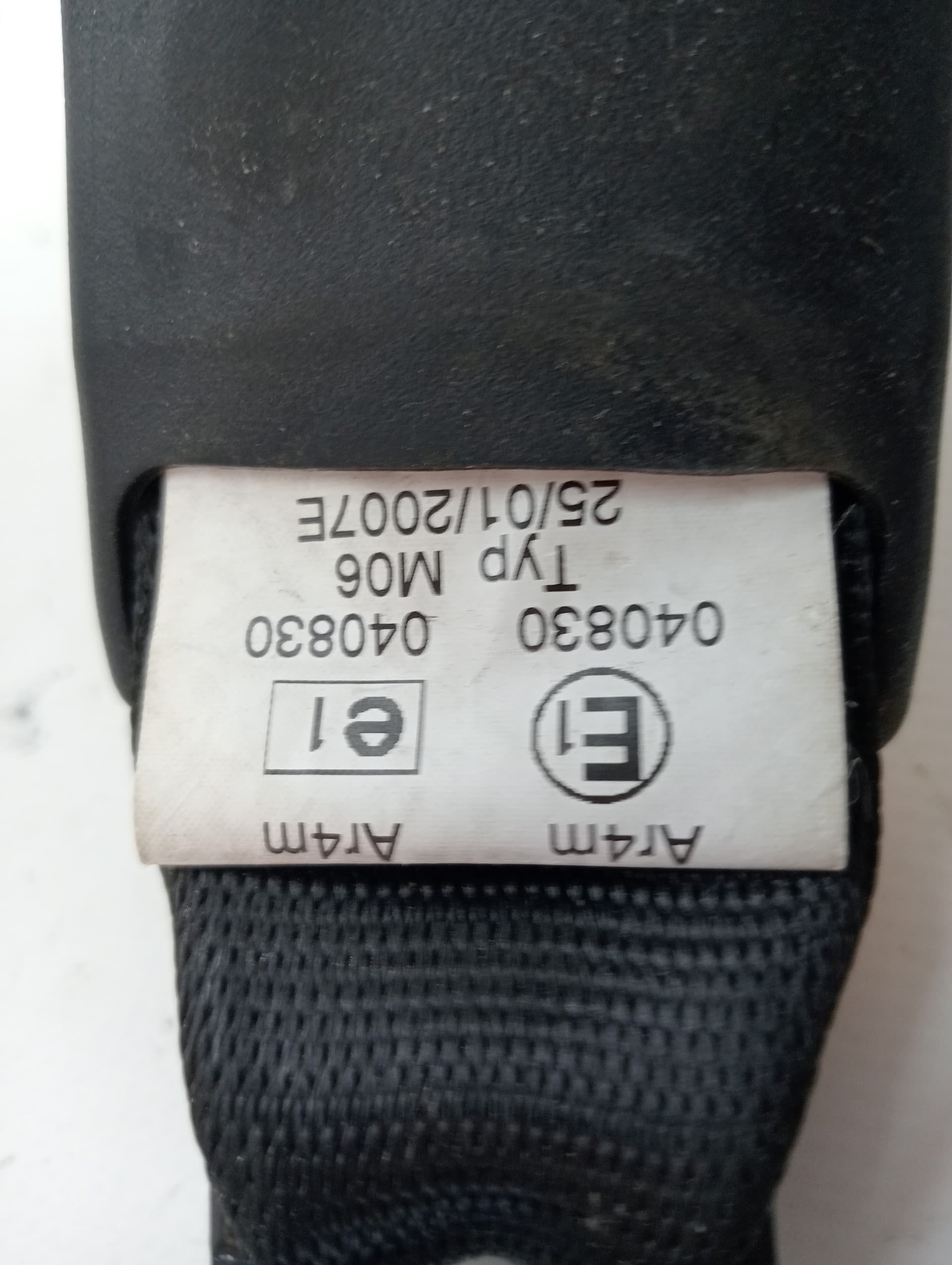 Cinturon seguridad trasero izquierdo BMW X5 (E70) 2