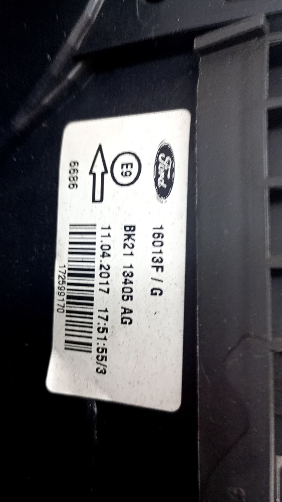 Piloto trasero izquierdo FORD TRANSIT CUSTOM KASTEN 2