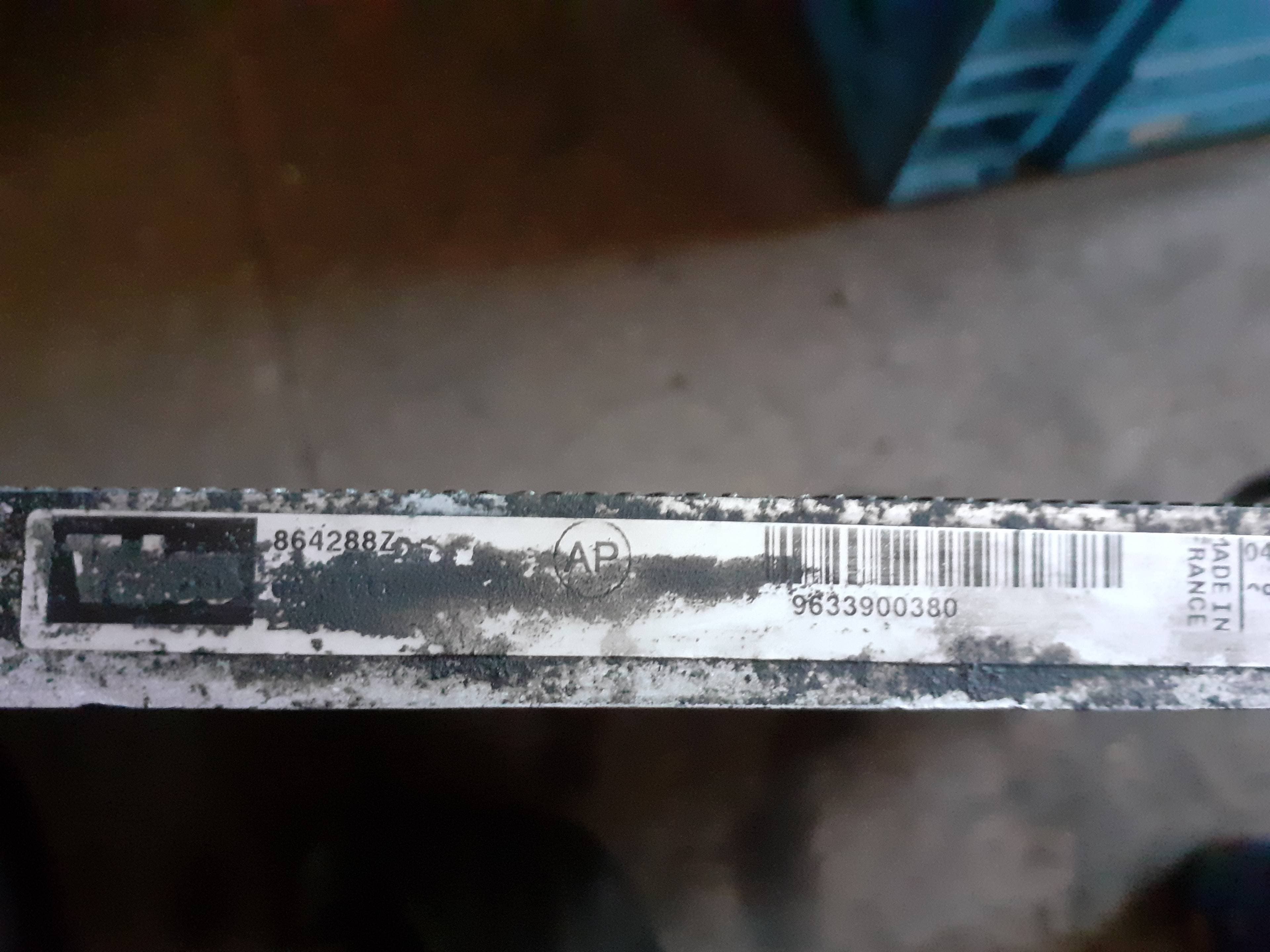 Recambio PEUGEOT 206 BERLINA ref. 9633900380 2