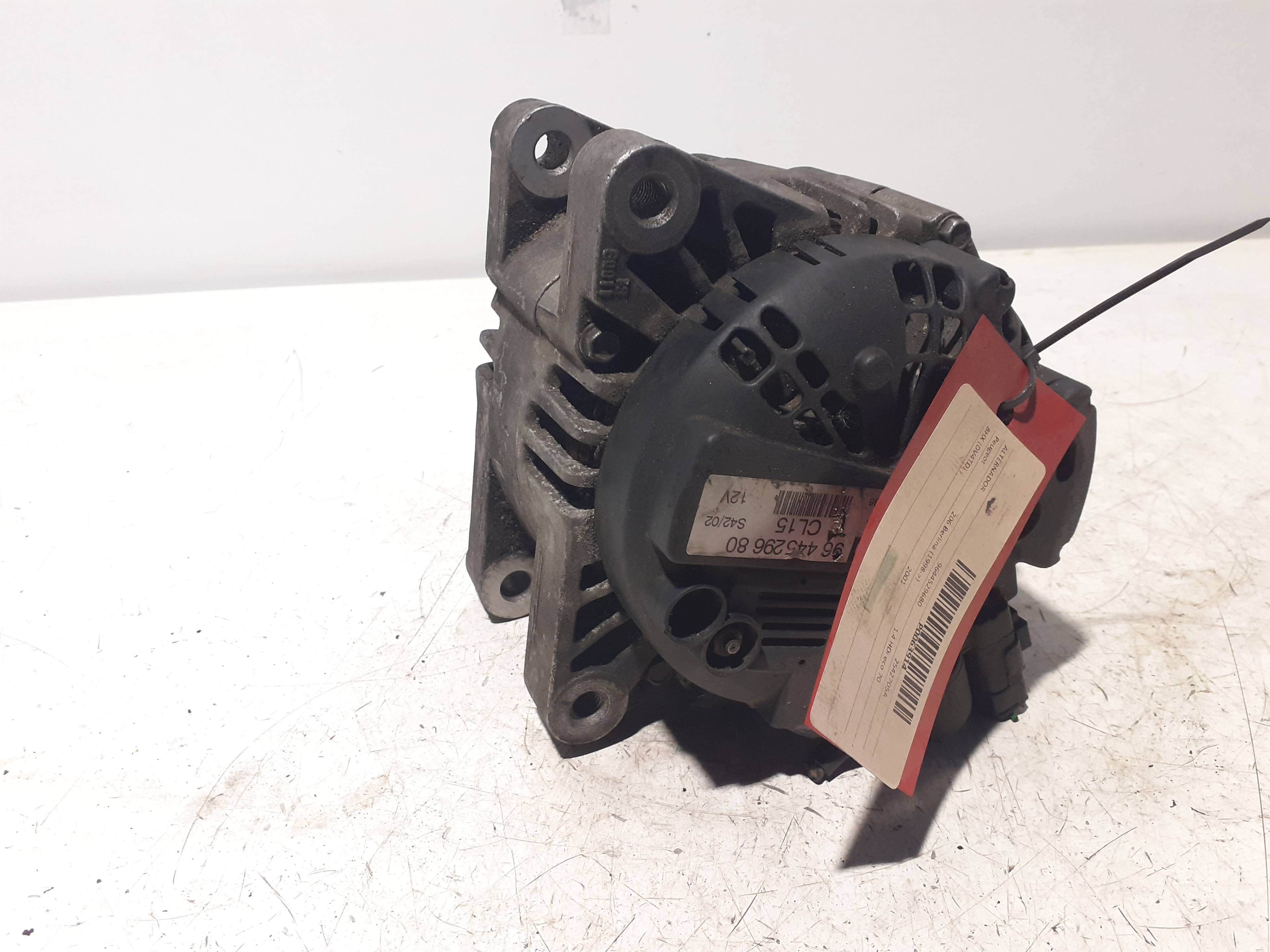 Alternador PEUGEOT 206 BERLINA 3