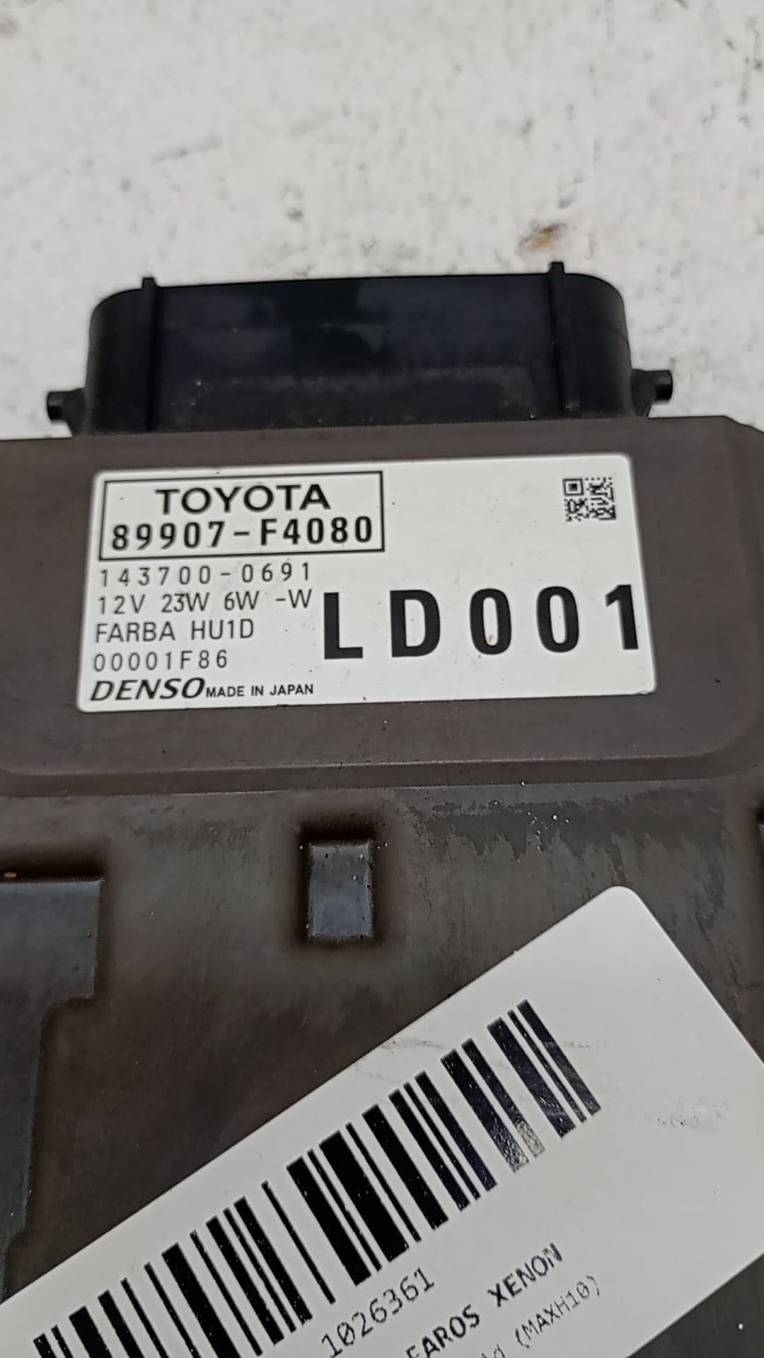 Centralita faros xenon TOYOTA C-HR 3