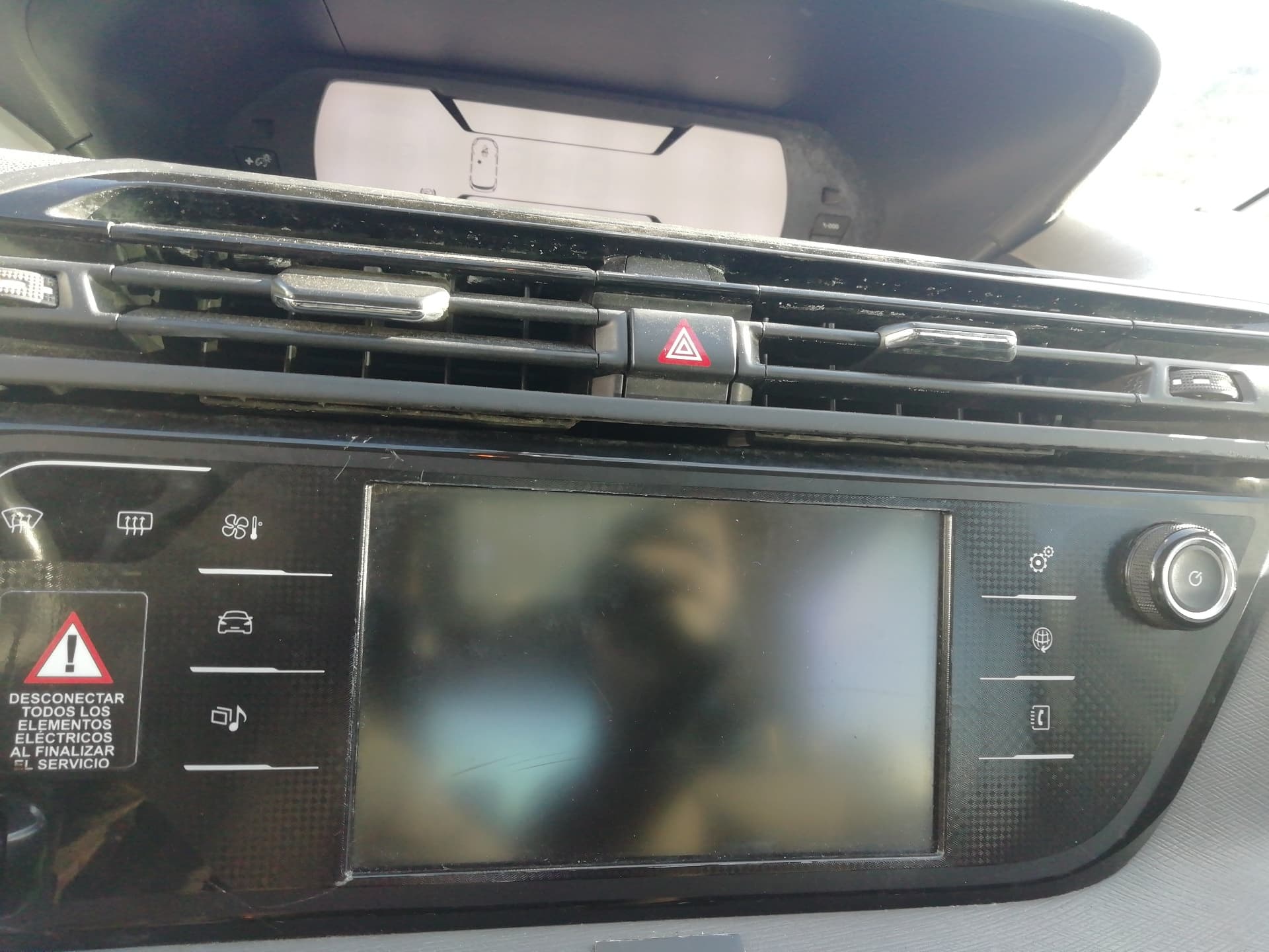 Pantalla multifuncion CITROEN C4 SPACETOURER