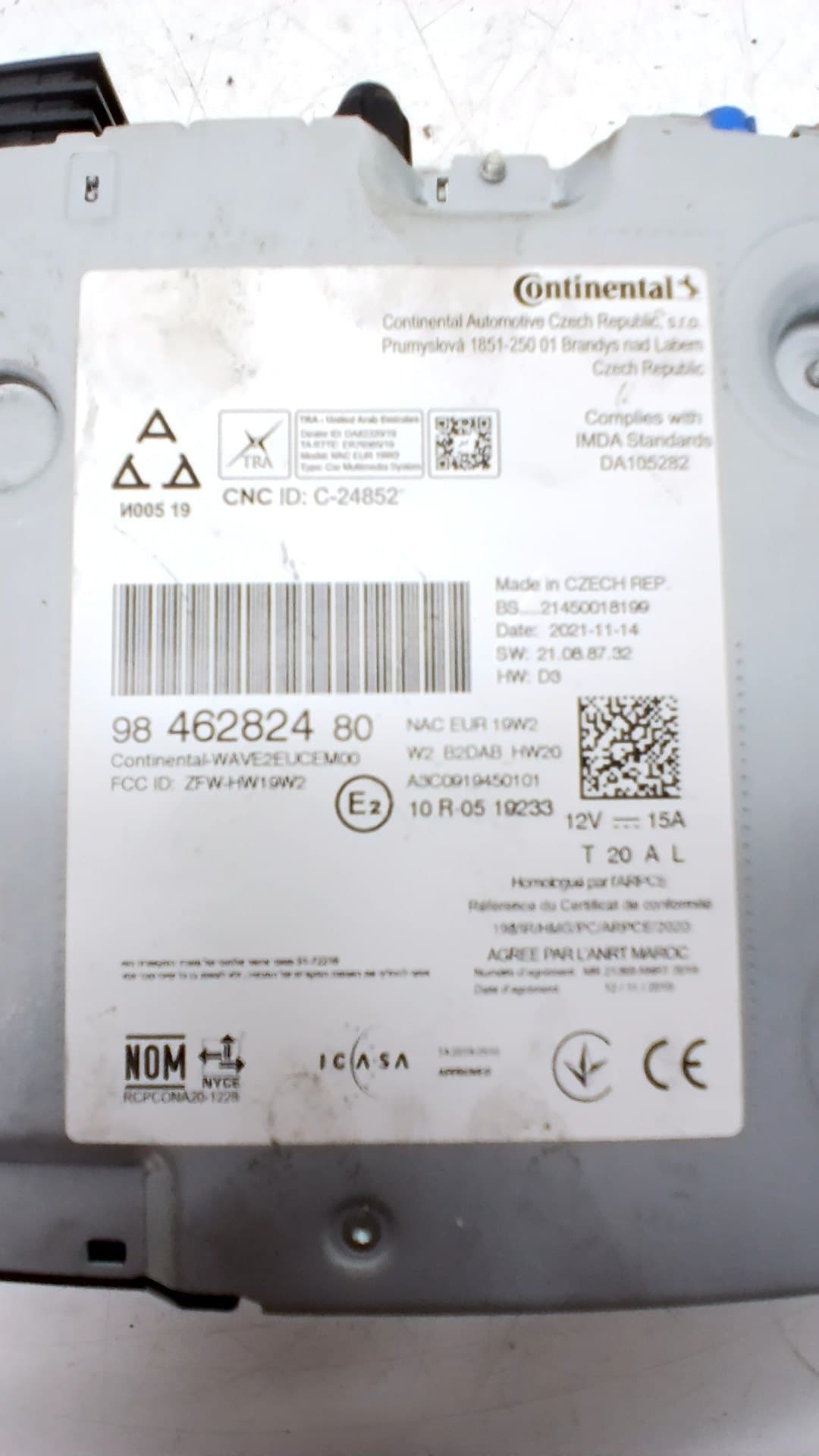 Sistema audio / radio cd CITROEN C3 2