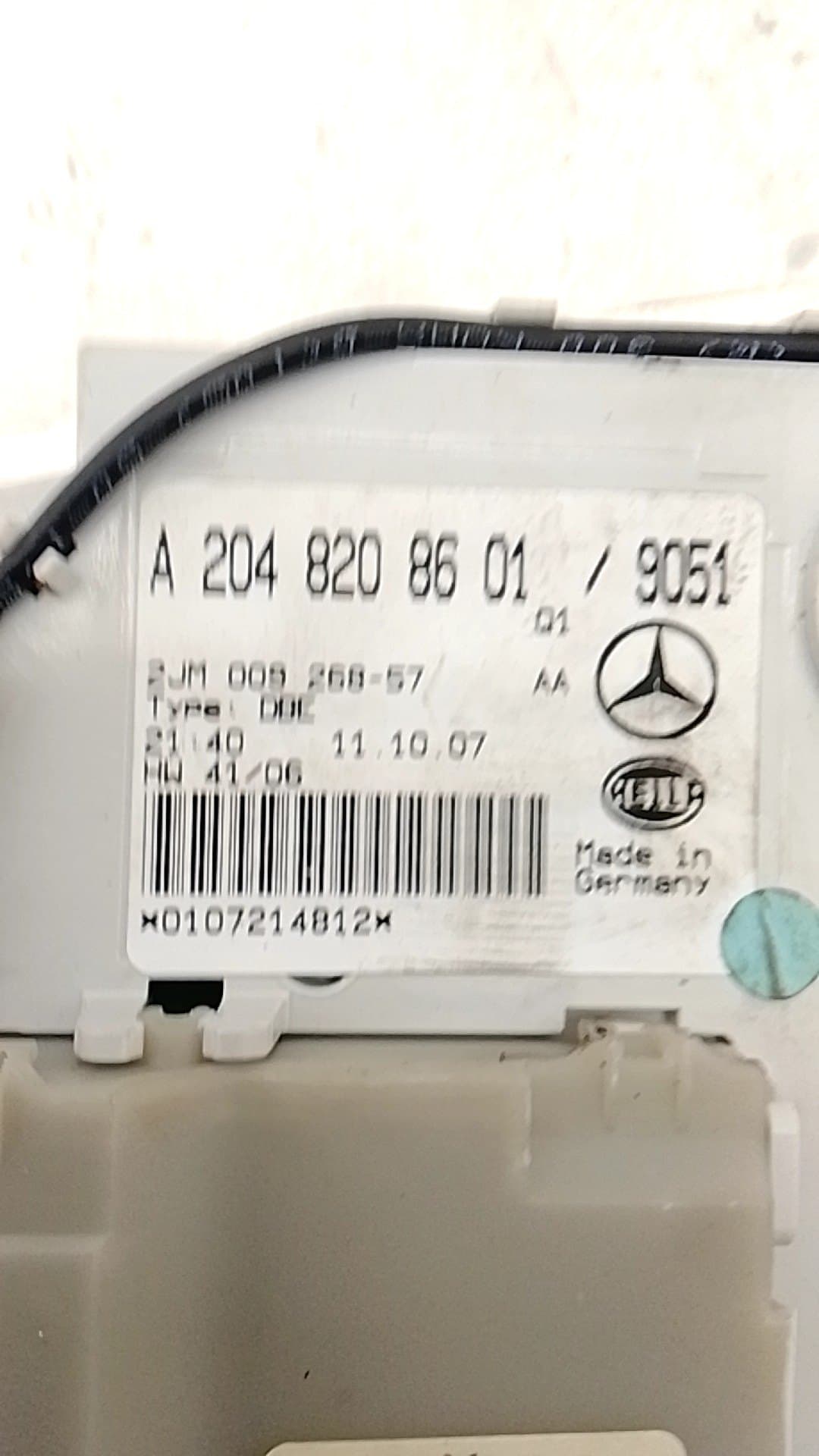 Luz interior MERCEDES-BENZ CLASE C (W203) BERLINA 2