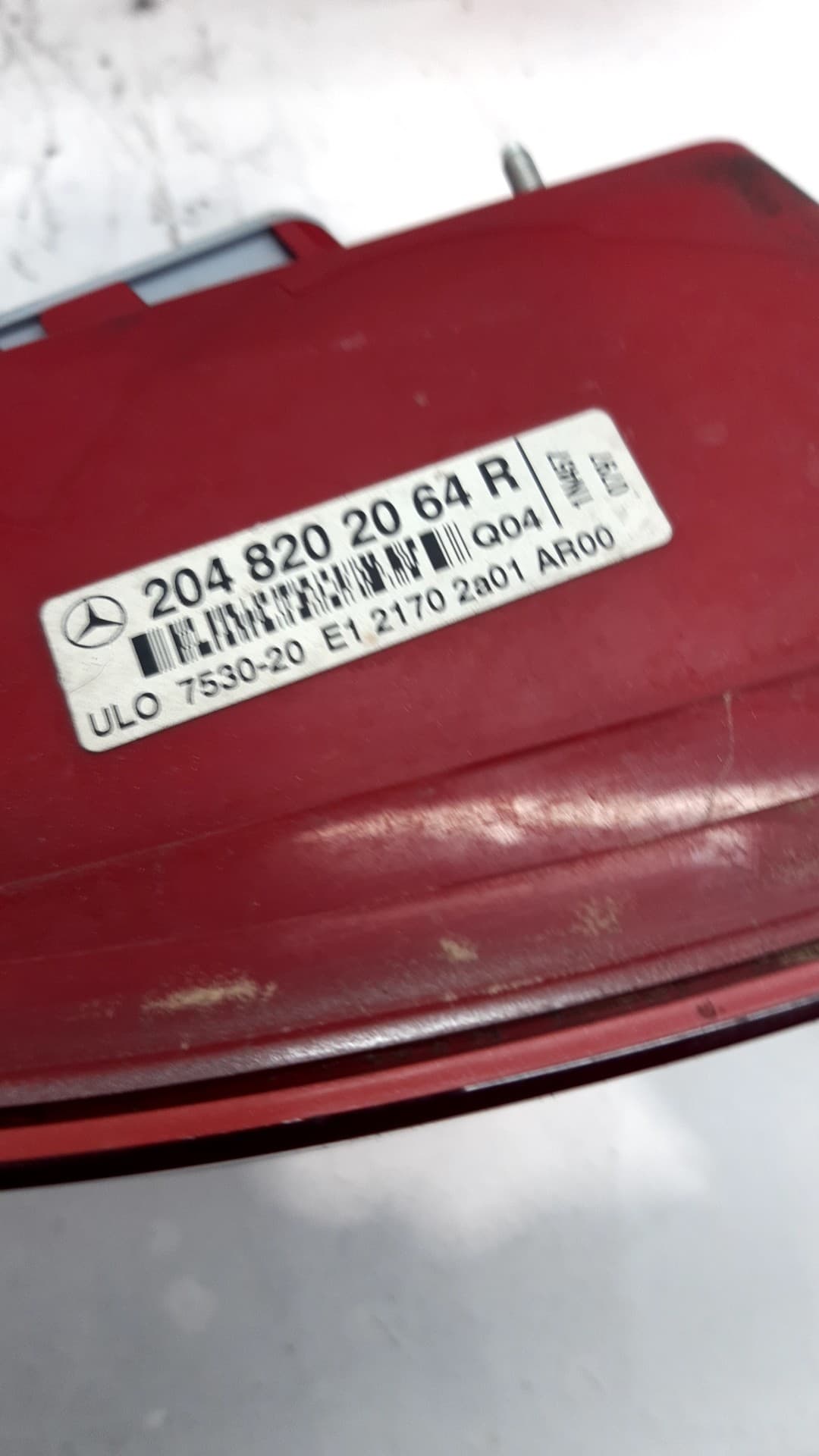 Piloto trasero derecho MERCEDES-BENZ CLASE C (W203) BERLINA 2