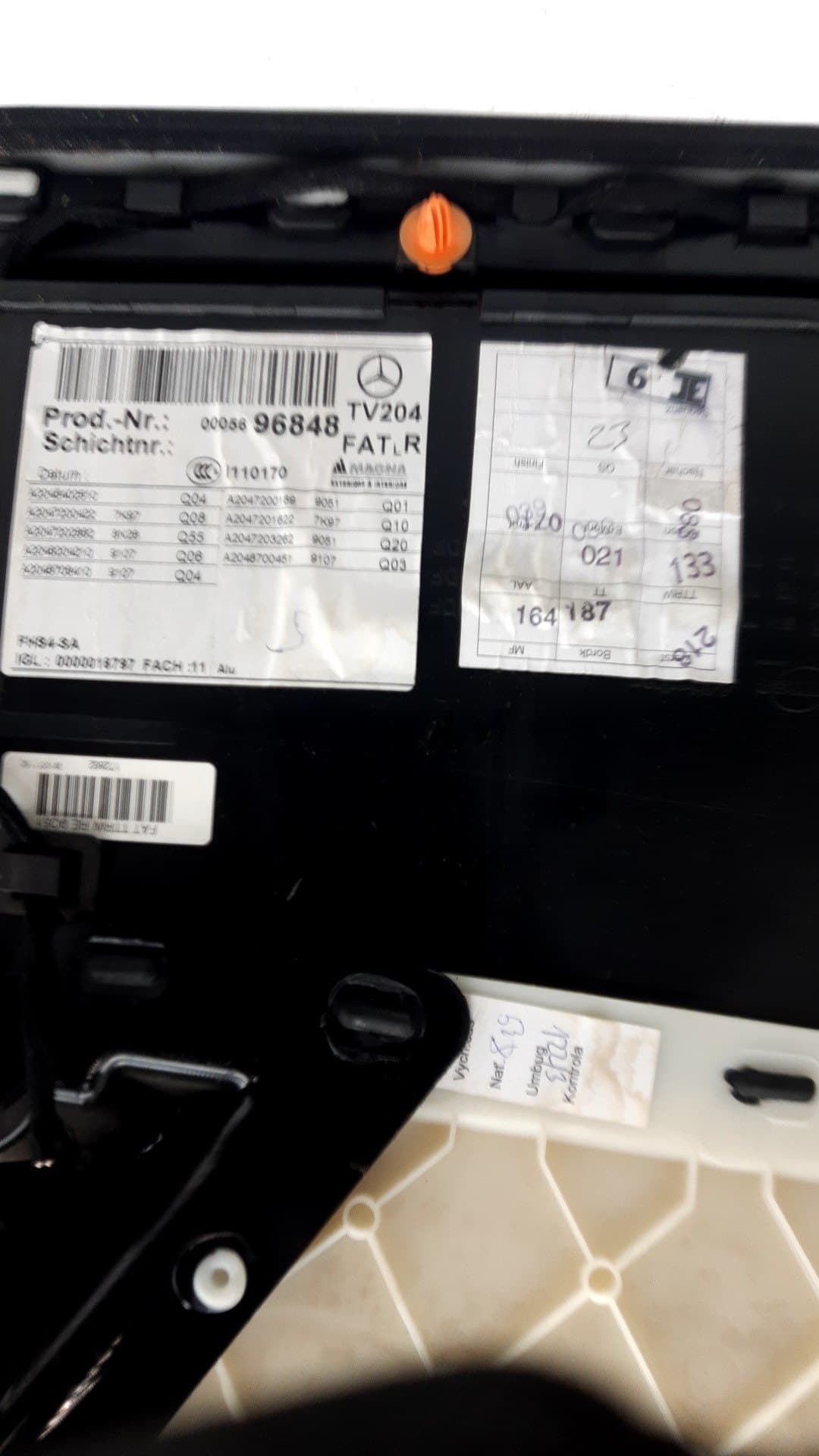 Guarnecido puerta delantera derecha MERCEDES-BENZ CLASE C (W203) BERLINA 3