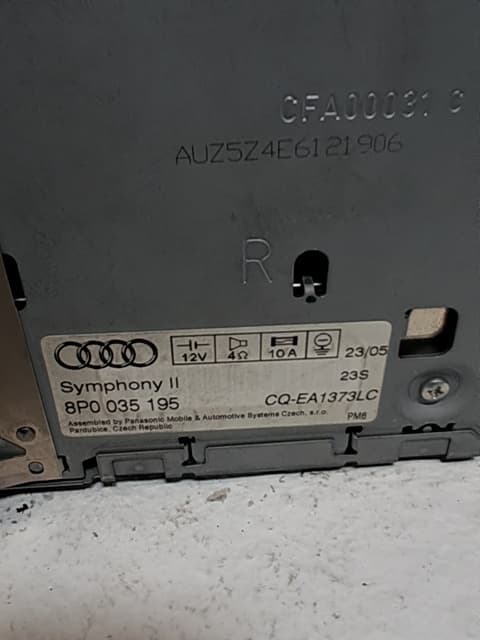 Sistema audio / radio cd AUDI A3 (8L) 2
