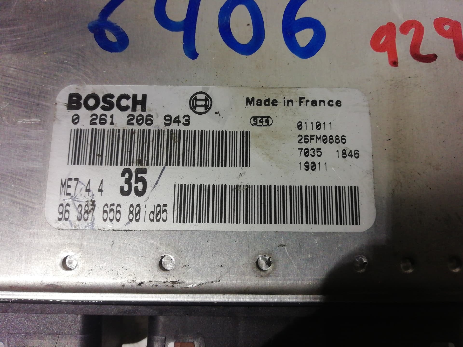 Centralita motor uce PEUGEOT 307 (S1) 2