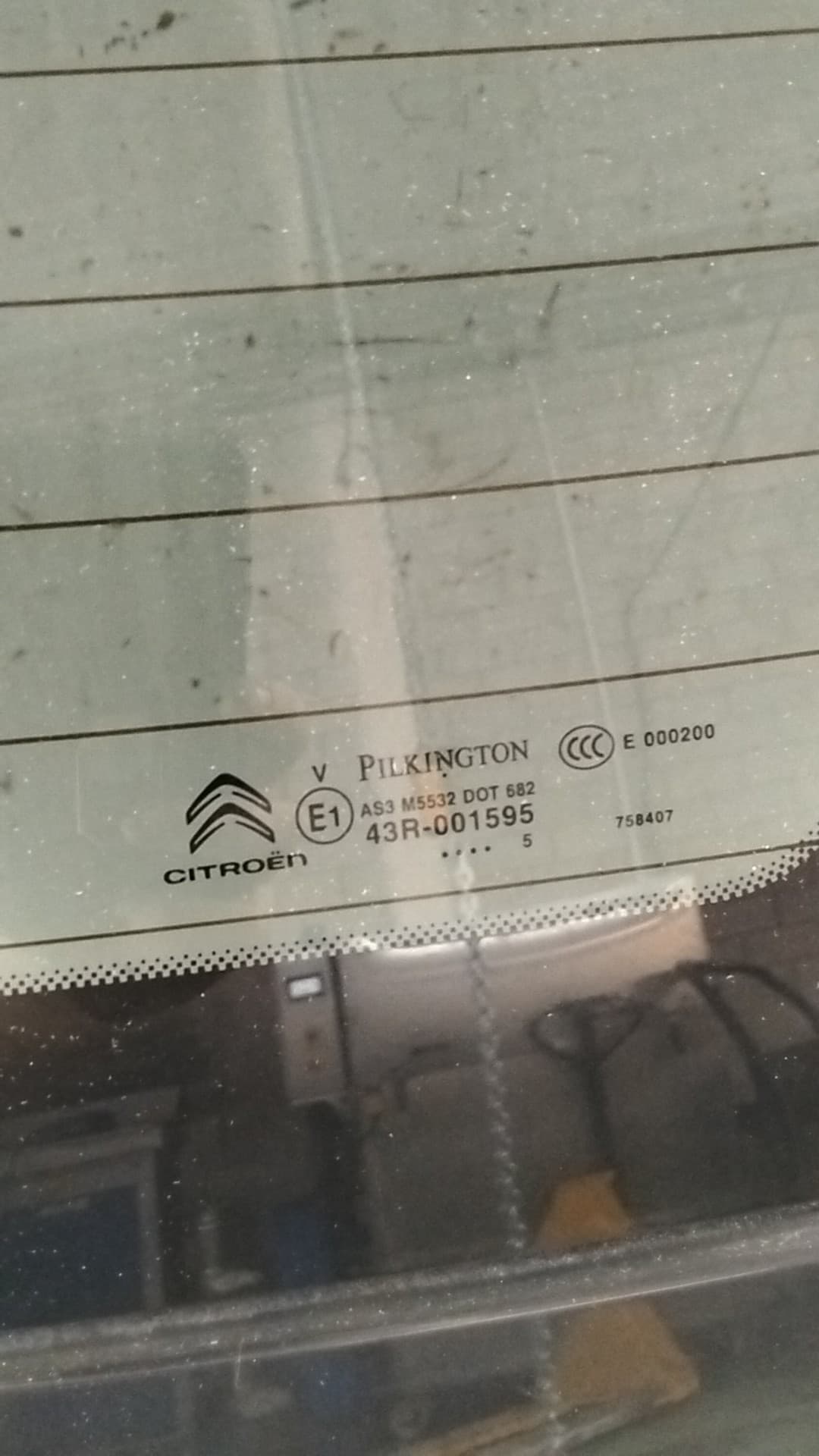 Porton trasero CITROEN C4 PICASSO 4