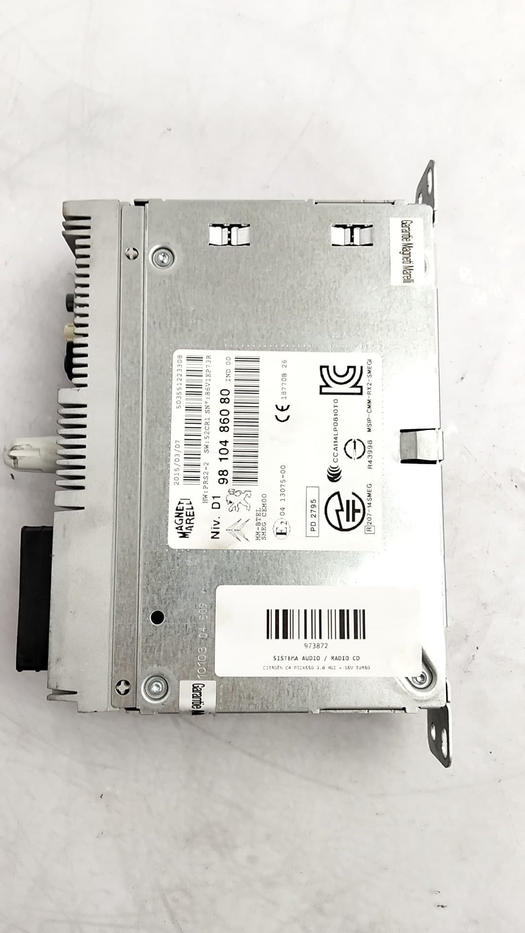 Sistema audio / radio cd CITROEN C4 PICASSO