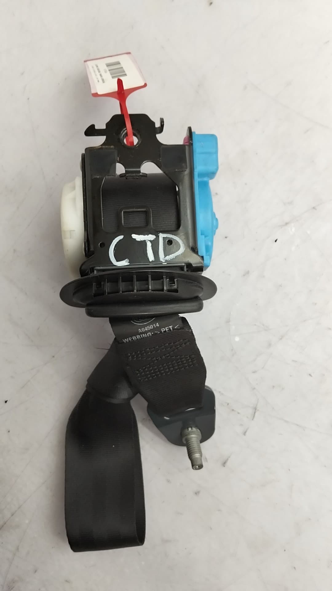 Cinturon seguridad trasero derecho CITROEN C4 PICASSO