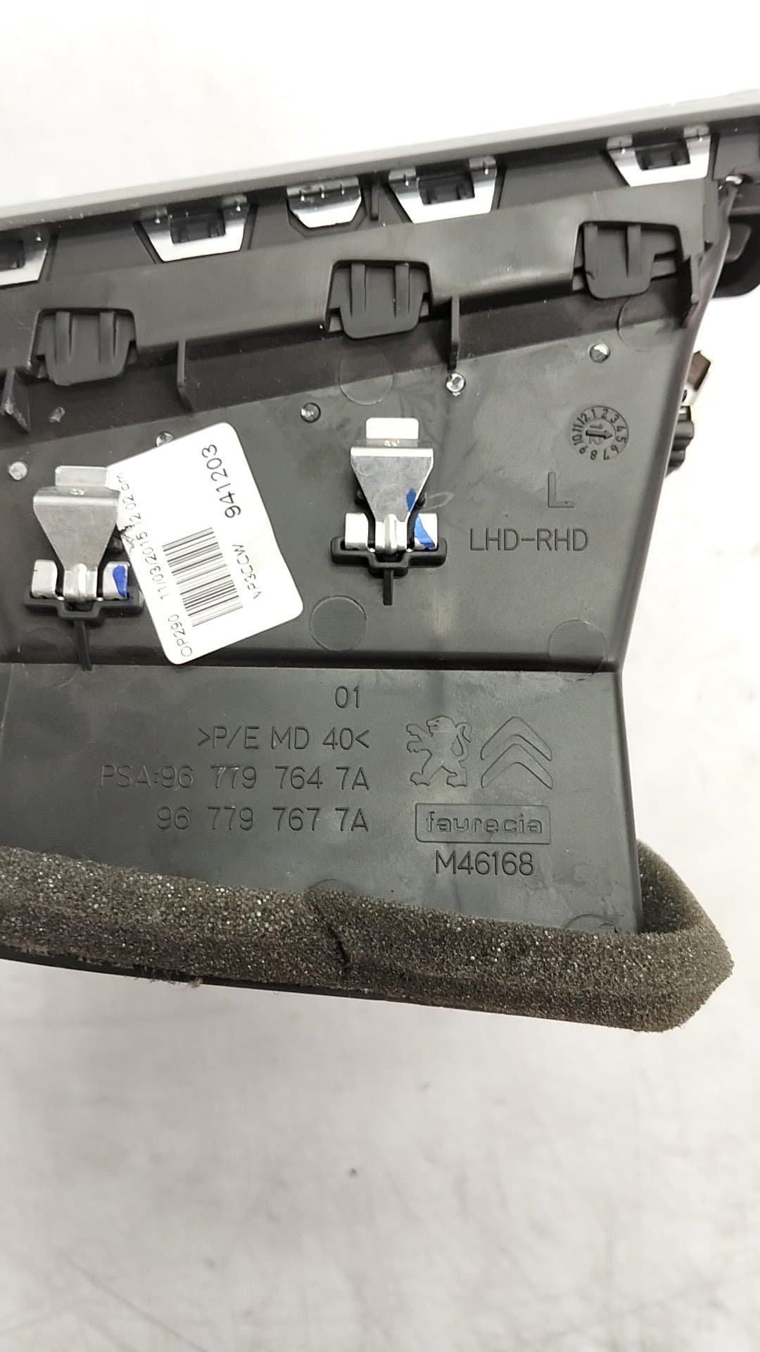 Recambio CITROEN C4 PICASSO ref. 96779764ZD 3